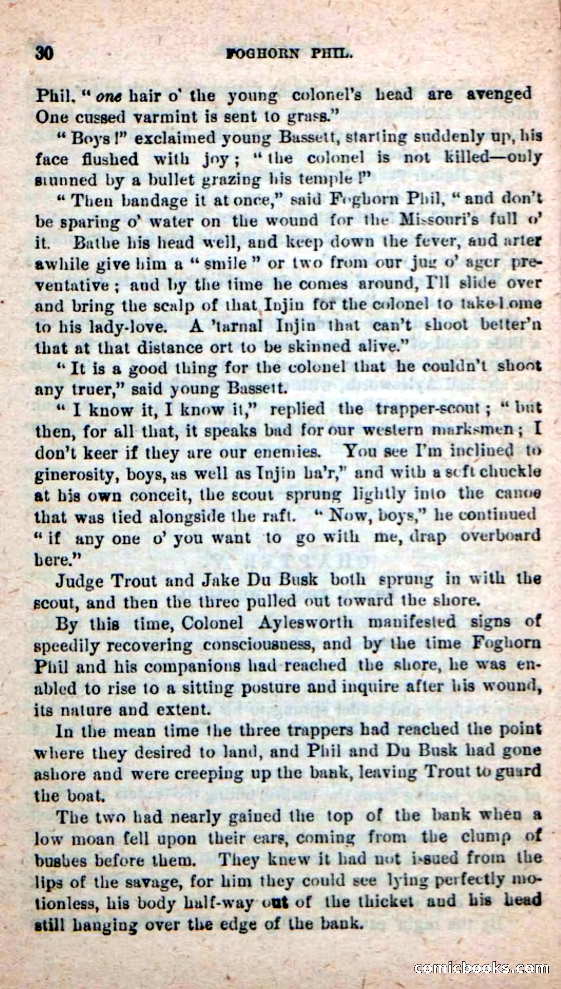 Beadle's New Dime Novels: Foghorn Phil — page 26 of 120
