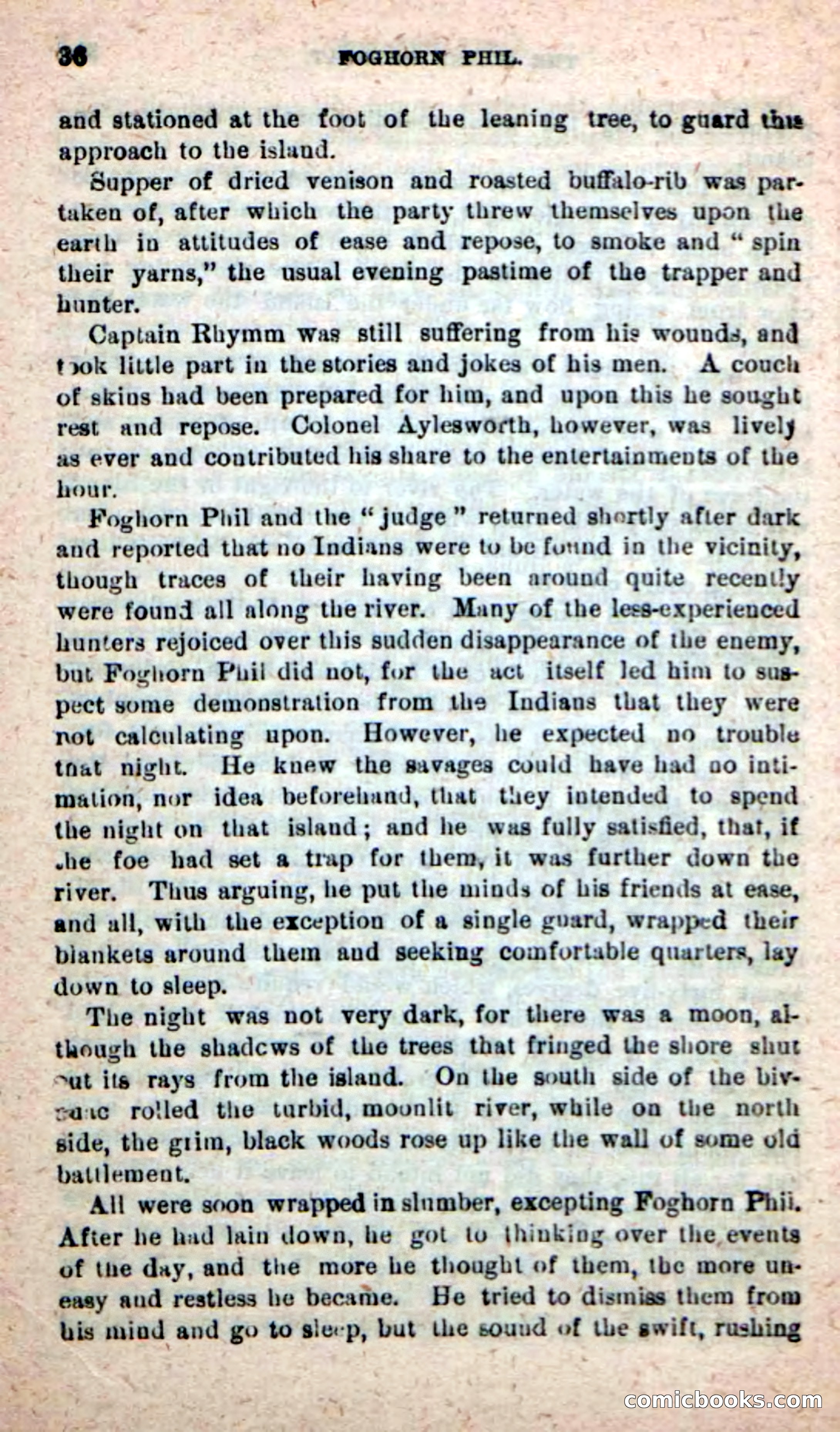 Beadle's New Dime Novels: Foghorn Phil — page 32 of 120