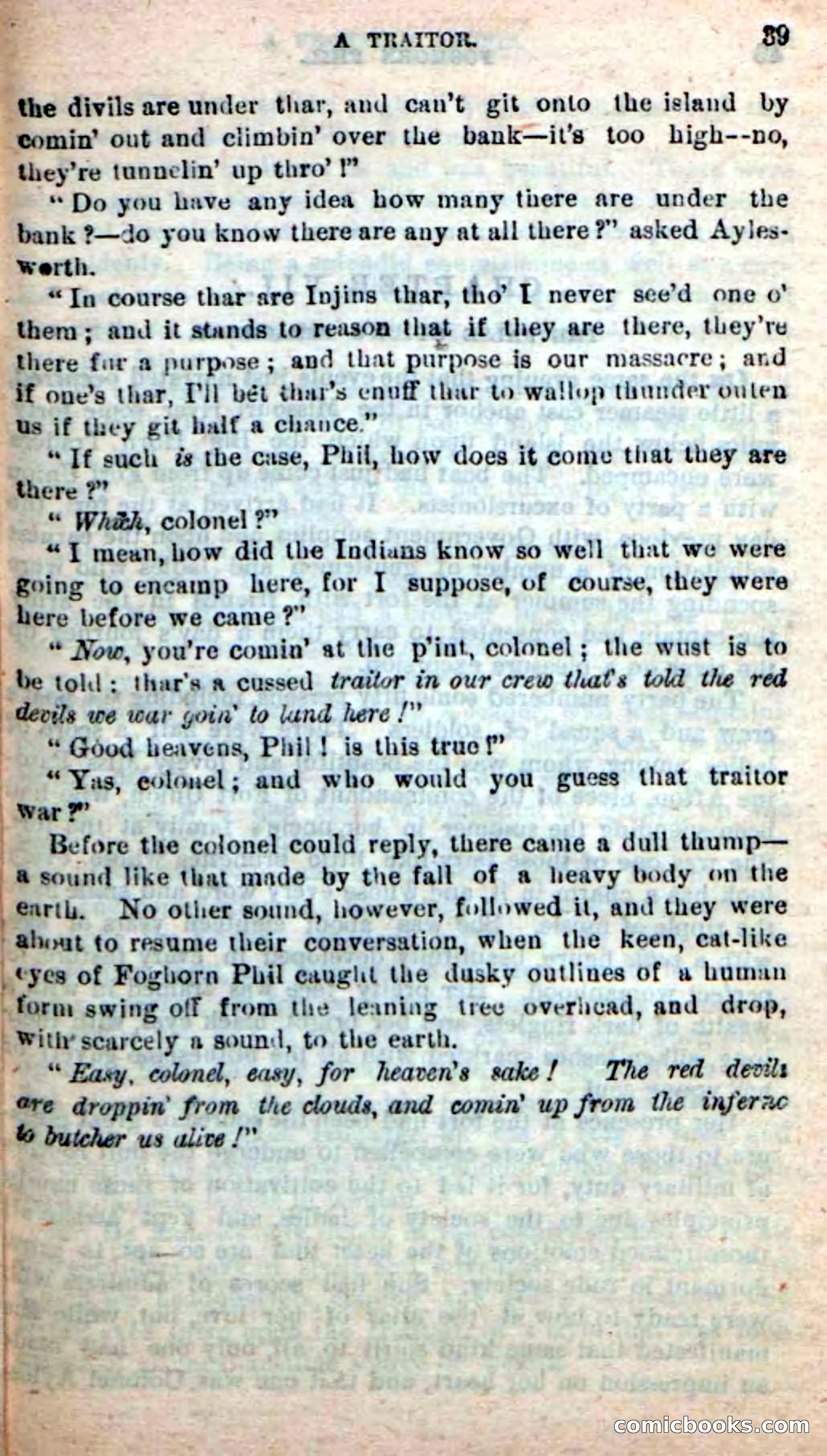 Beadle's New Dime Novels: Foghorn Phil — page 35 of 120
