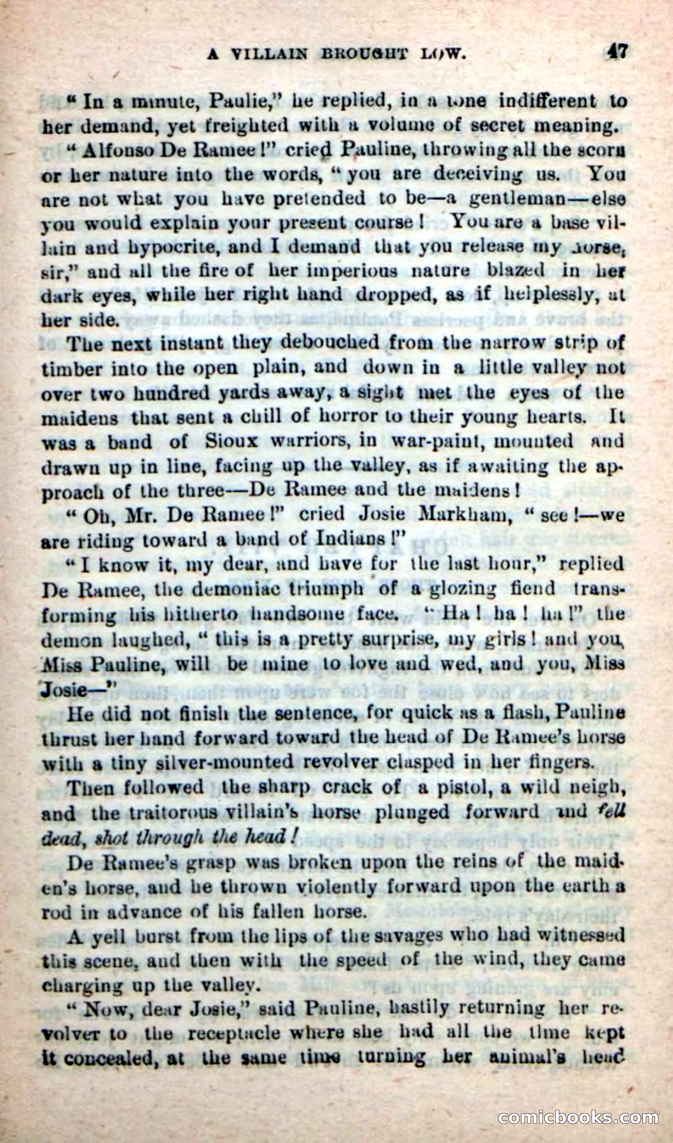 Beadle's New Dime Novels: Foghorn Phil — page 43 of 120