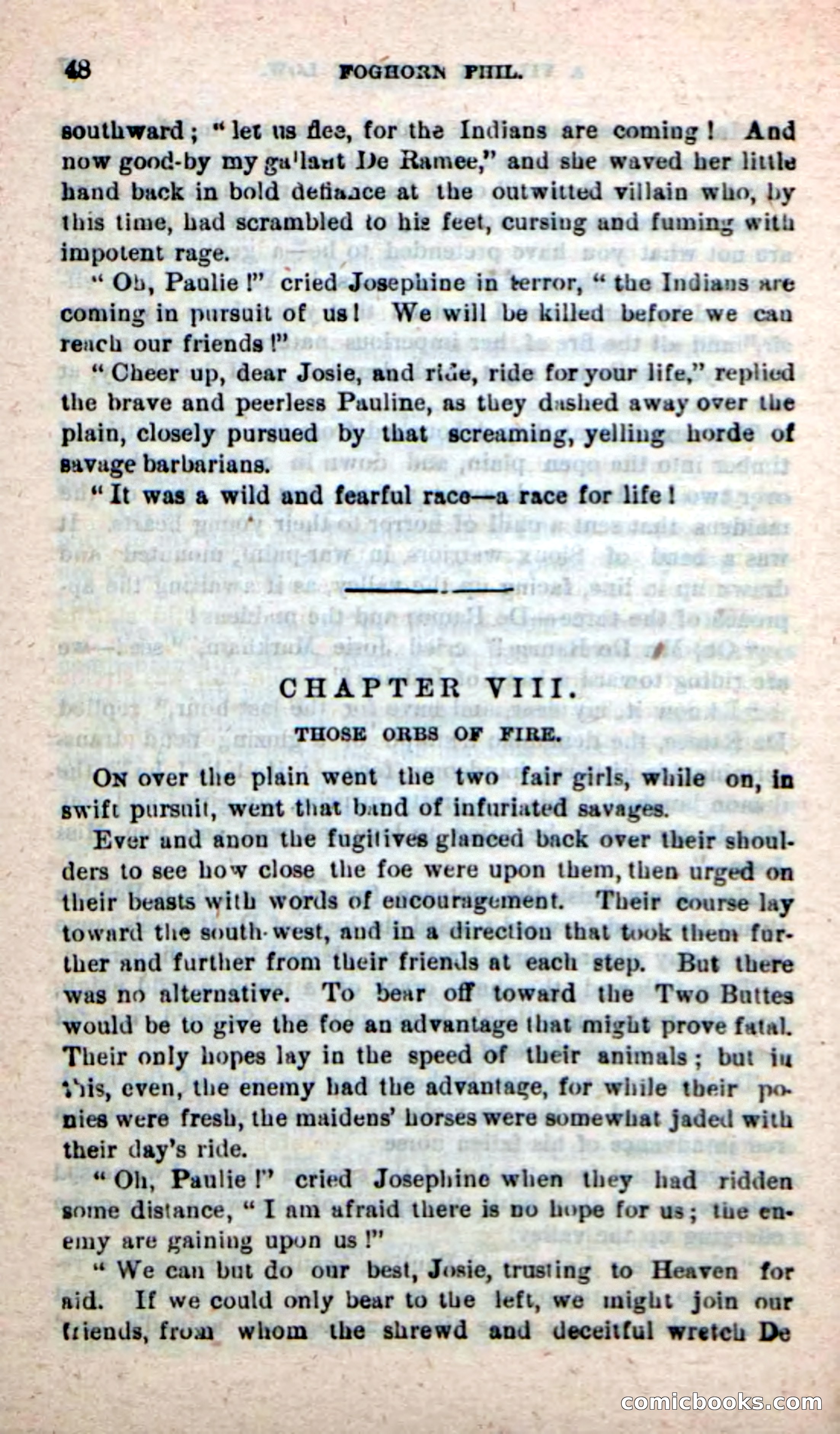 Beadle's New Dime Novels: Foghorn Phil — page 44 of 120