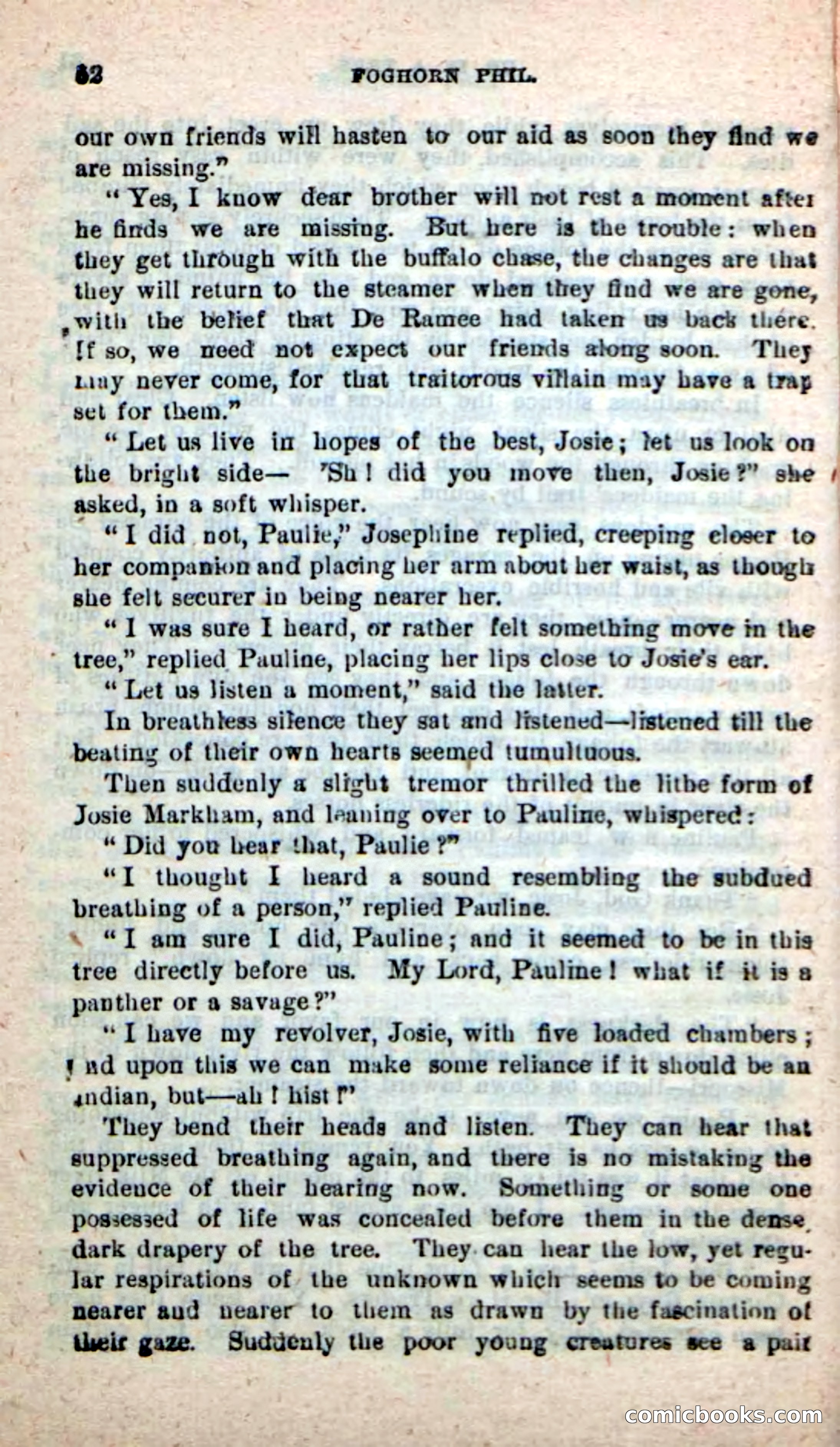 Beadle's New Dime Novels: Foghorn Phil — page 48 of 120