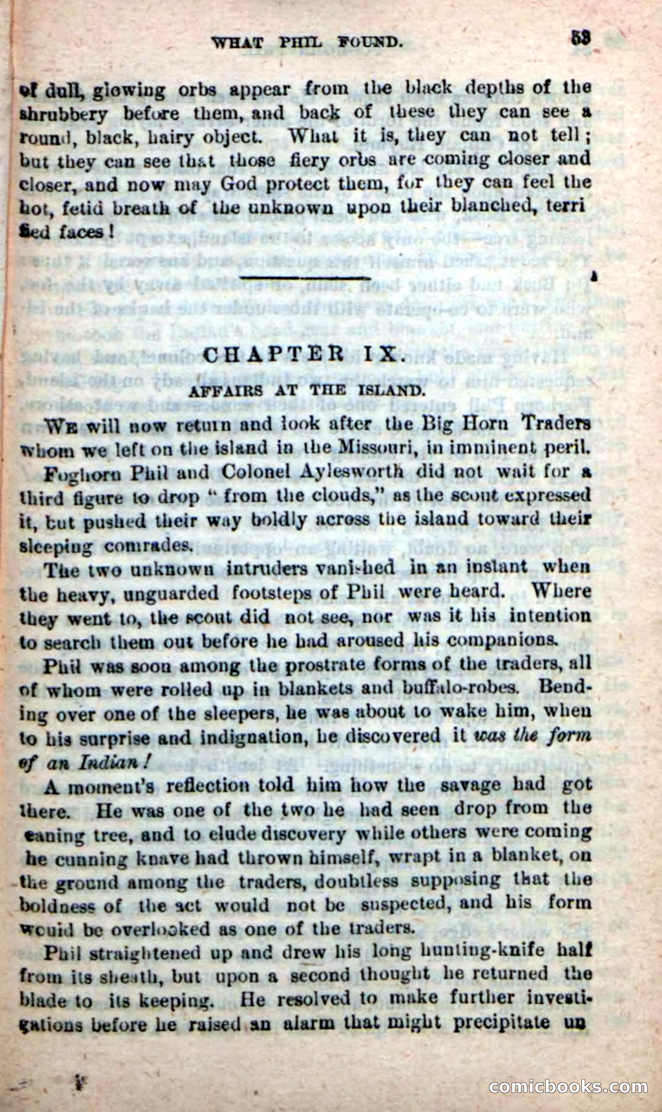 Beadle's New Dime Novels: Foghorn Phil — page 49 of 120