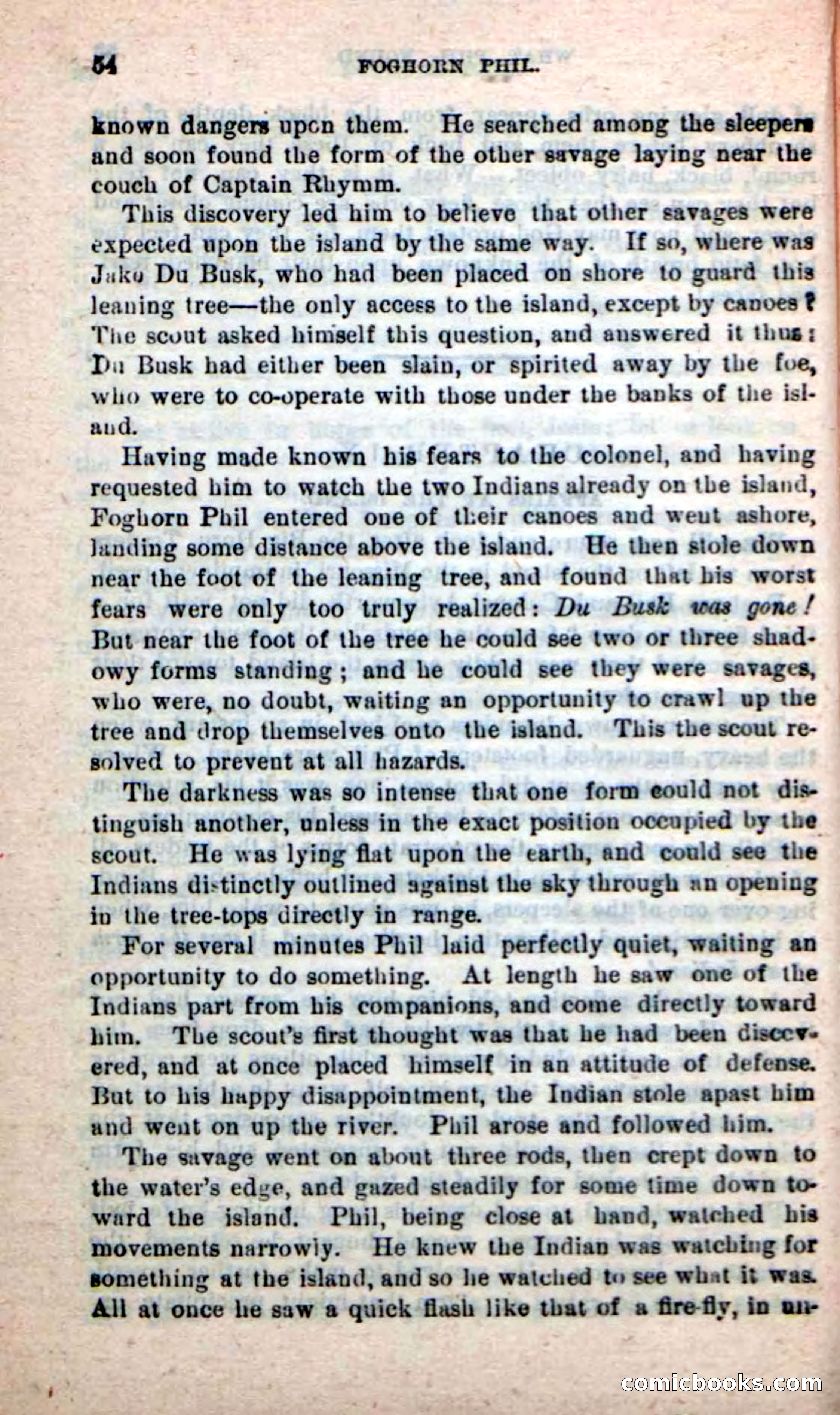 Beadle's New Dime Novels: Foghorn Phil — page 50 of 120