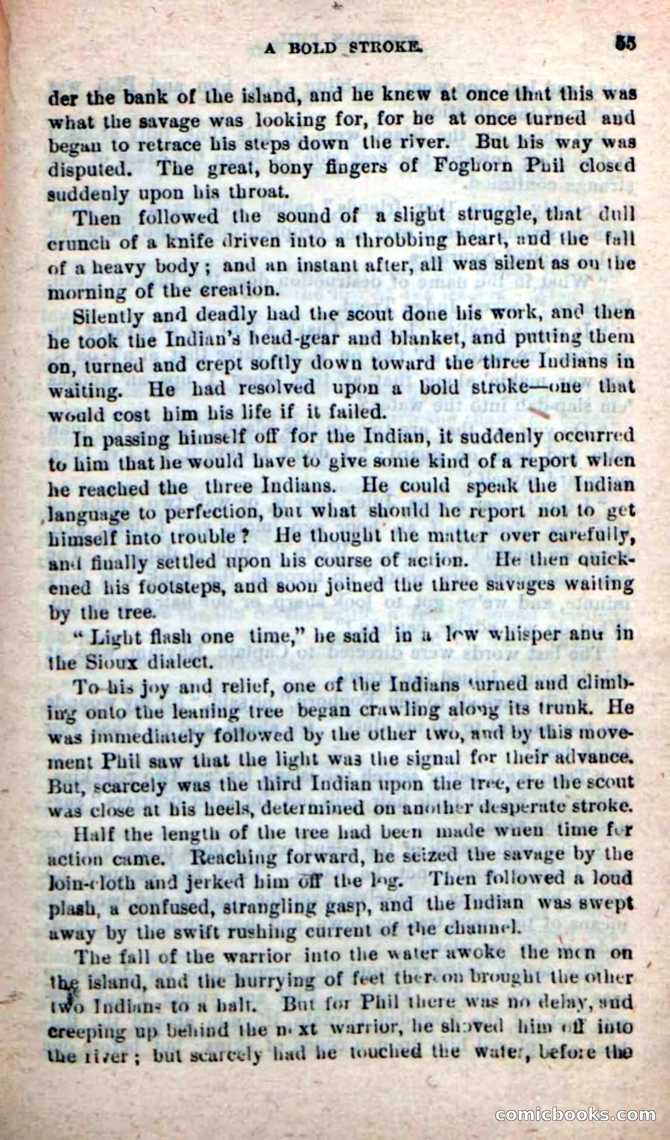 Beadle's New Dime Novels: Foghorn Phil — page 51 of 120