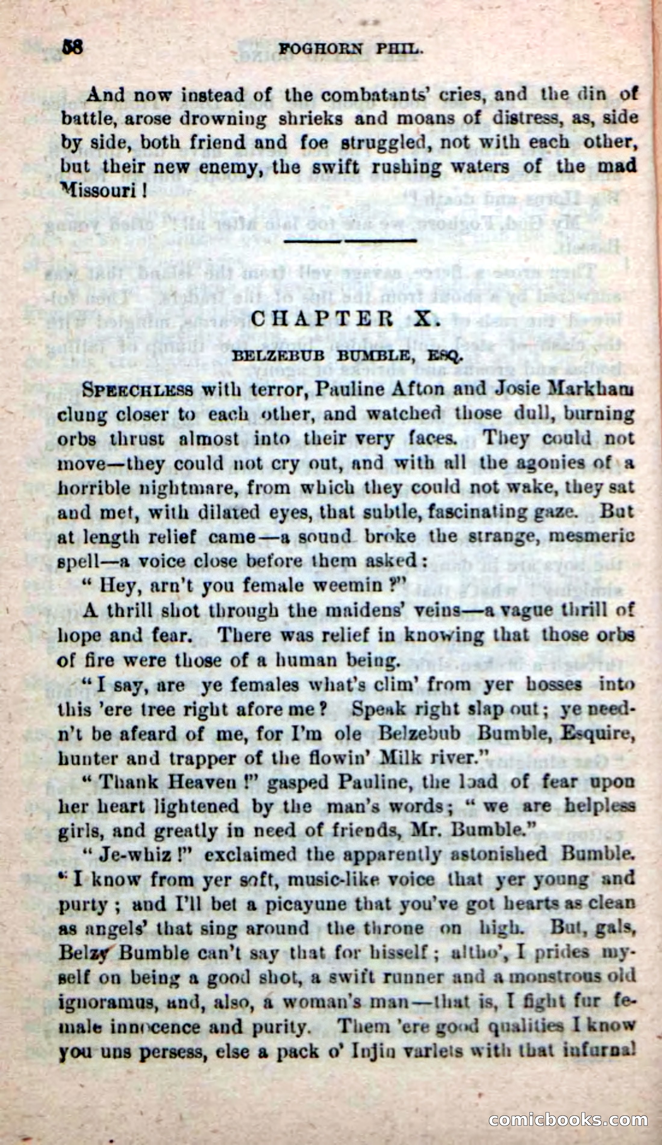 Beadle's New Dime Novels: Foghorn Phil — page 54 of 120