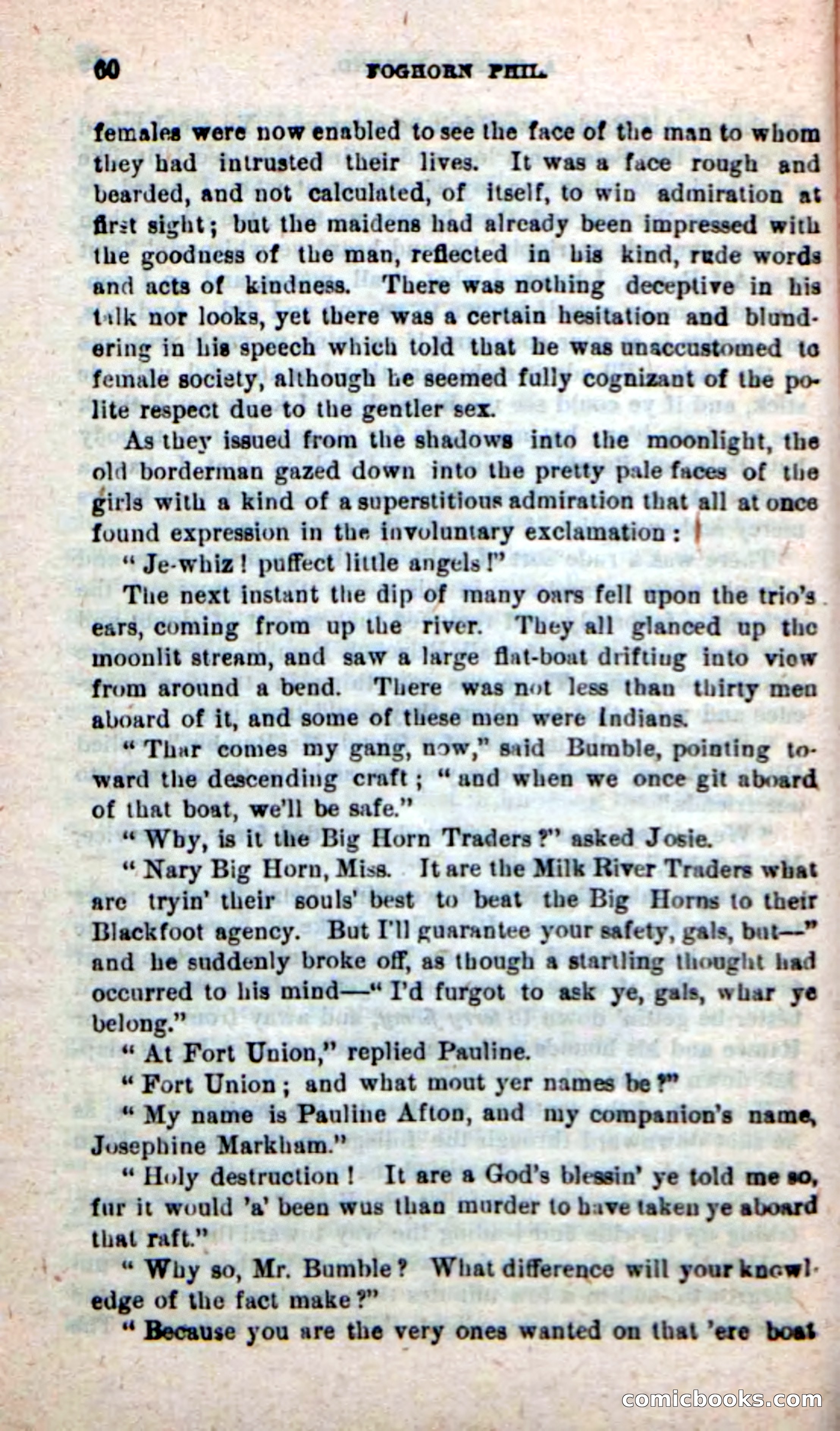 Beadle's New Dime Novels: Foghorn Phil — page 56 of 120