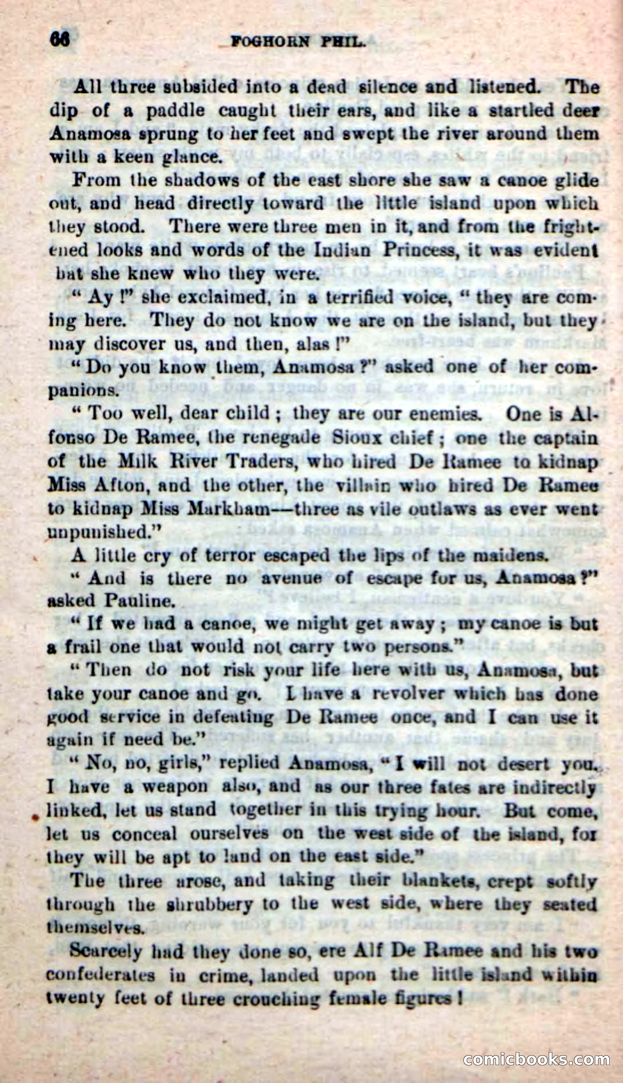 Beadle's New Dime Novels: Foghorn Phil — page 62 of 120