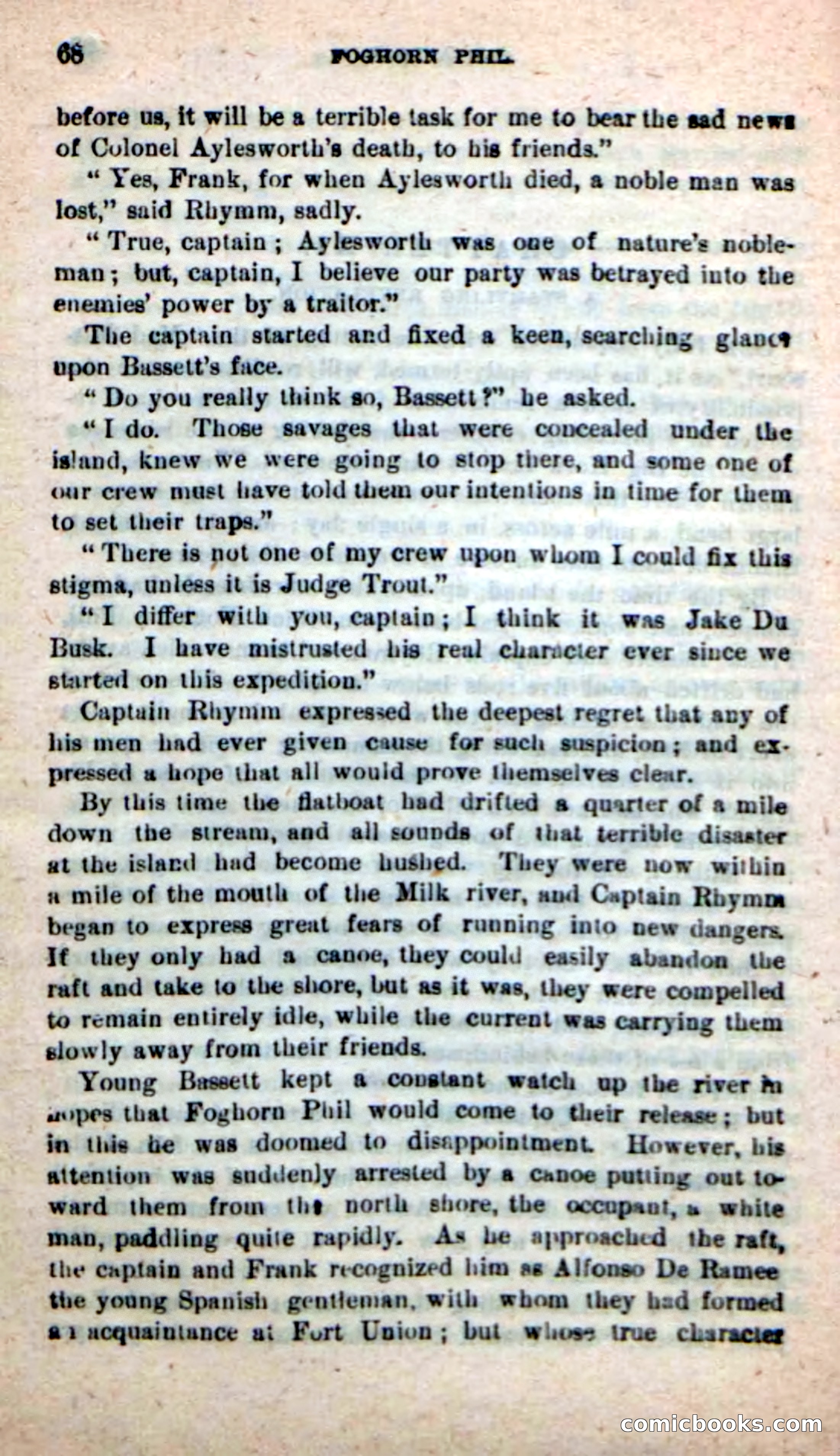 Beadle's New Dime Novels: Foghorn Phil — page 64 of 120