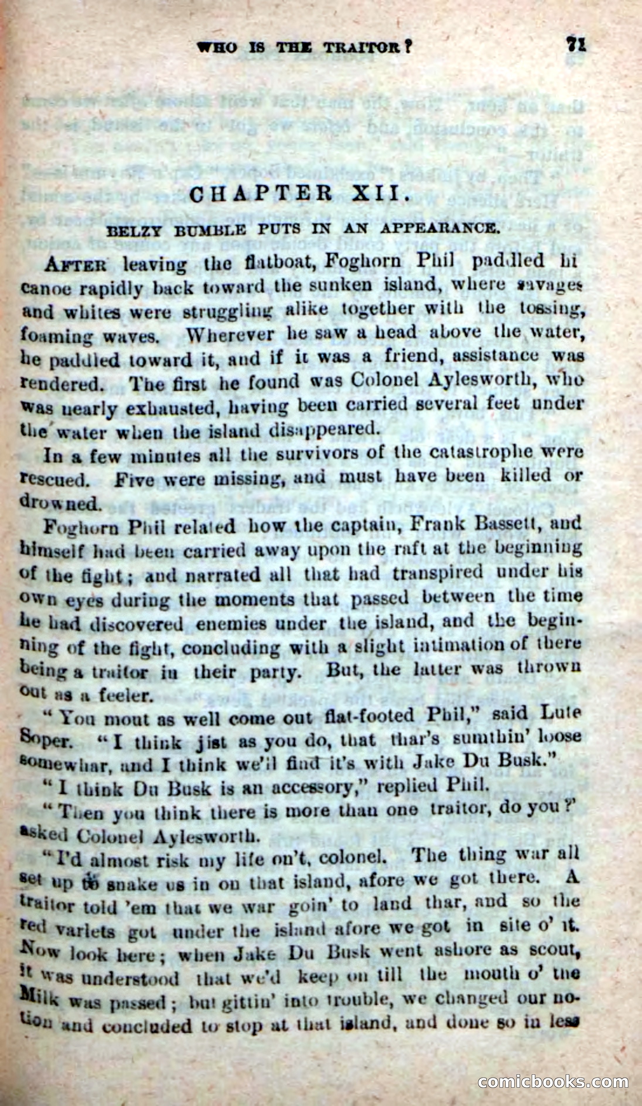 Beadle's New Dime Novels: Foghorn Phil — page 67 of 120
