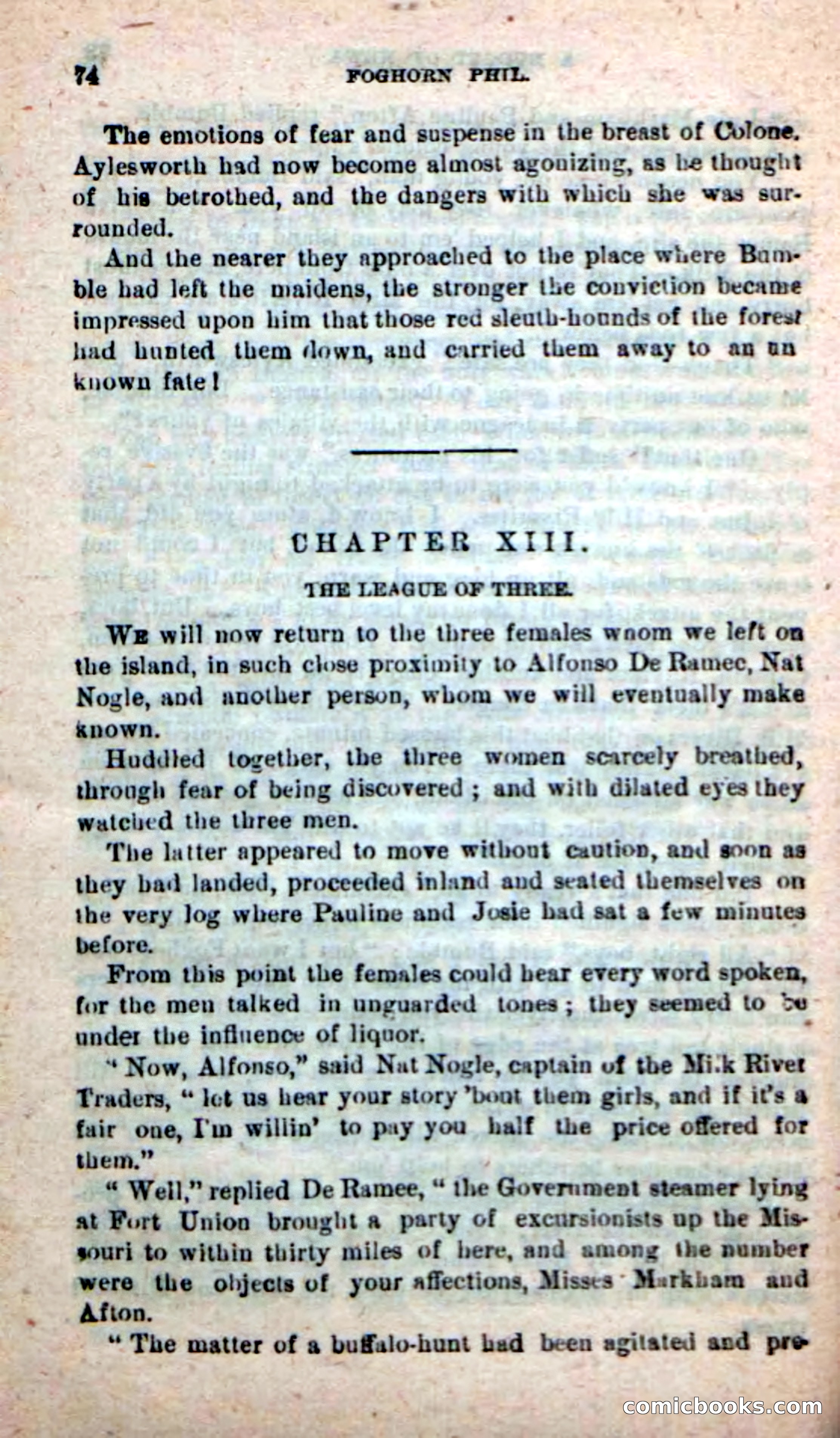 Beadle's New Dime Novels: Foghorn Phil — page 70 of 120