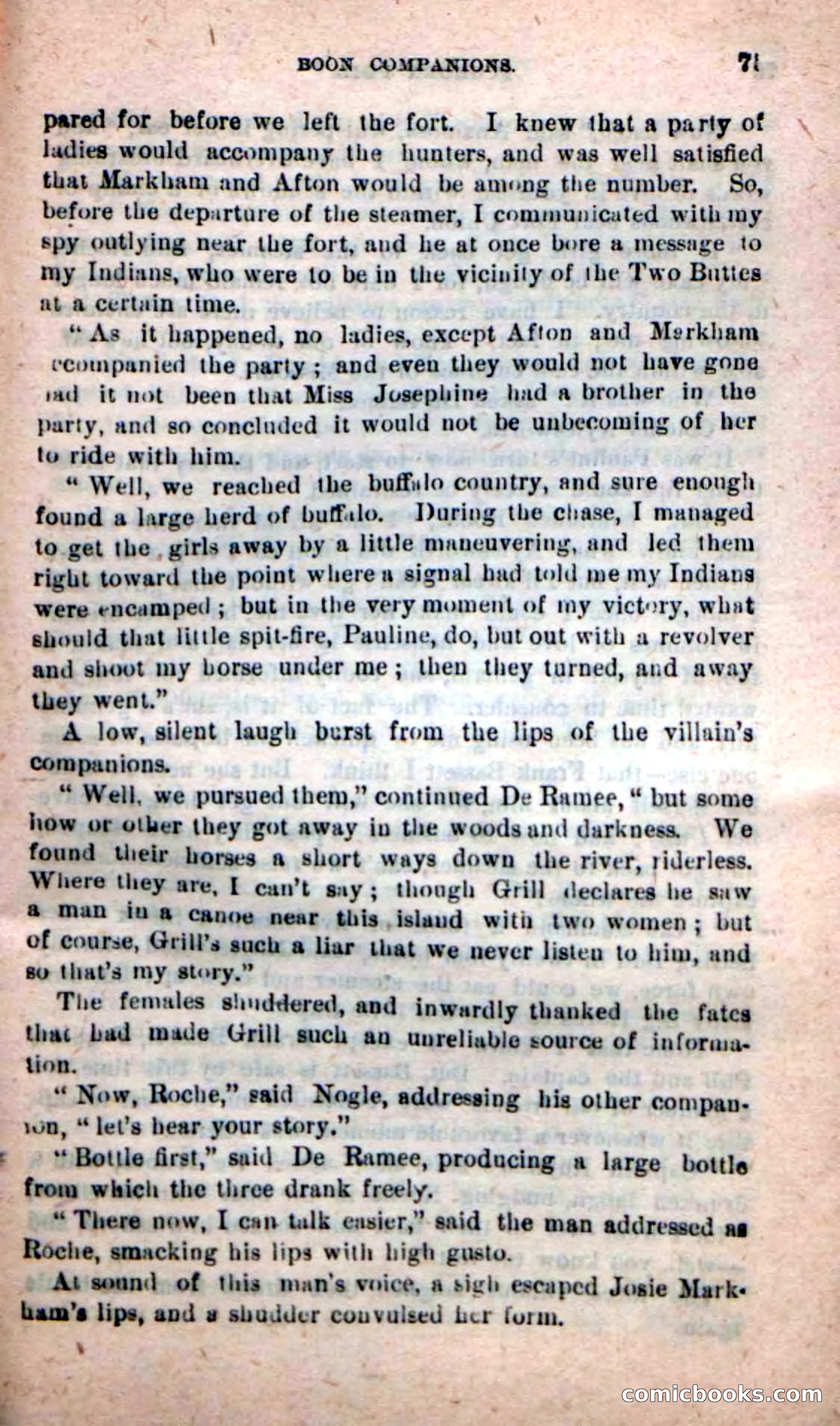 Beadle's New Dime Novels: Foghorn Phil — page 71 of 120