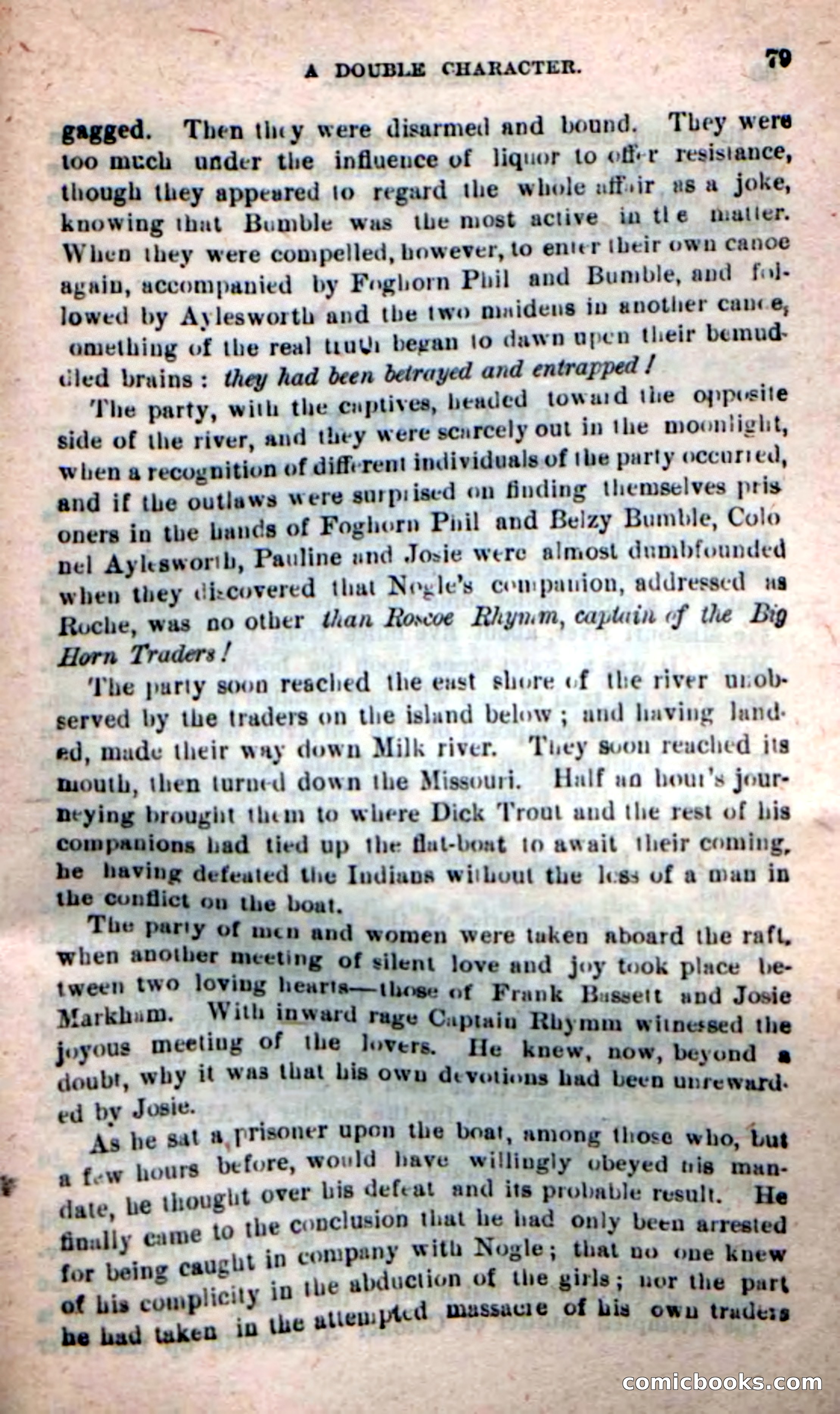 Beadle's New Dime Novels: Foghorn Phil — page 75 of 120