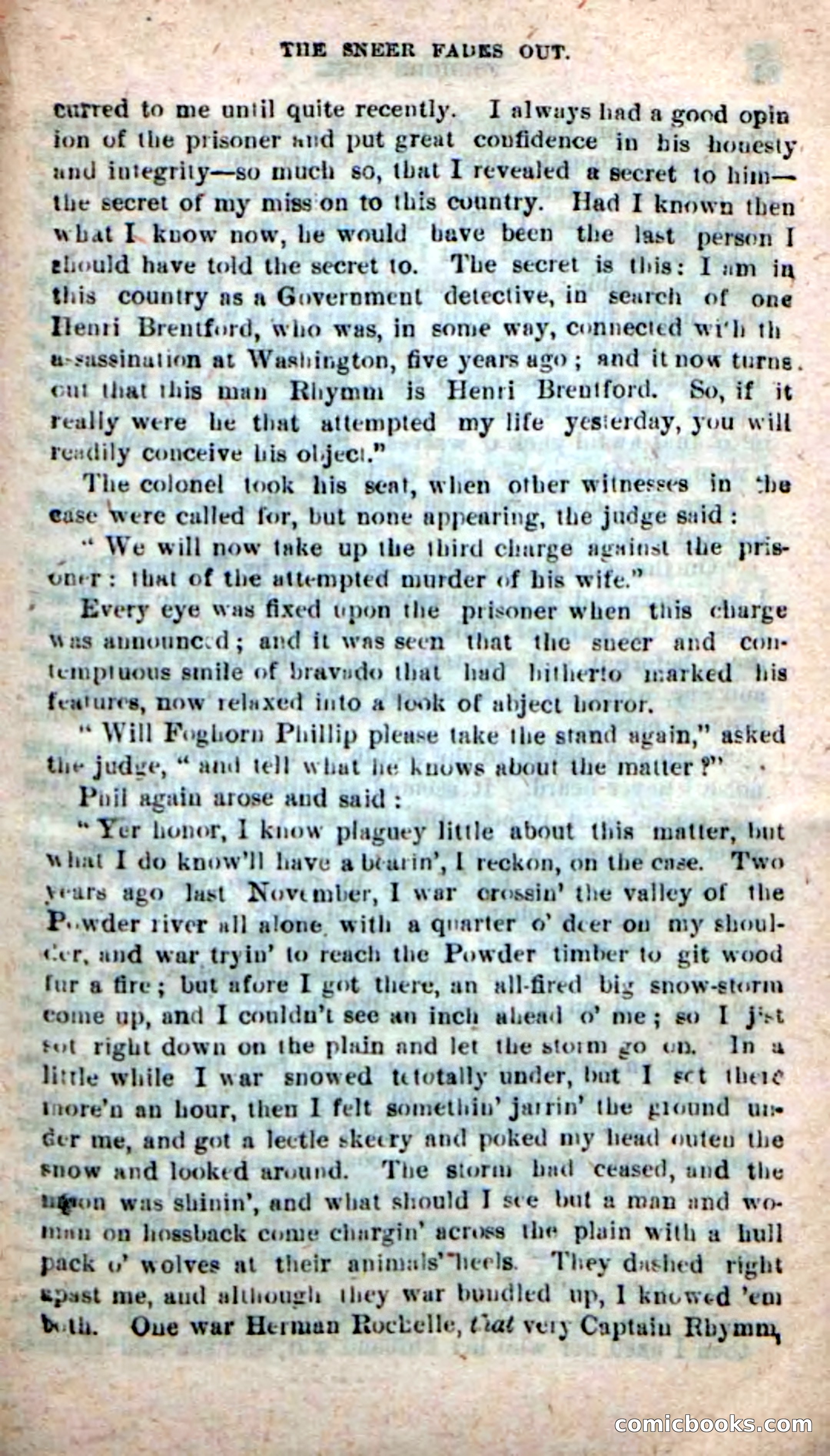 Beadle's New Dime Novels: Foghorn Phil — page 79 of 120
