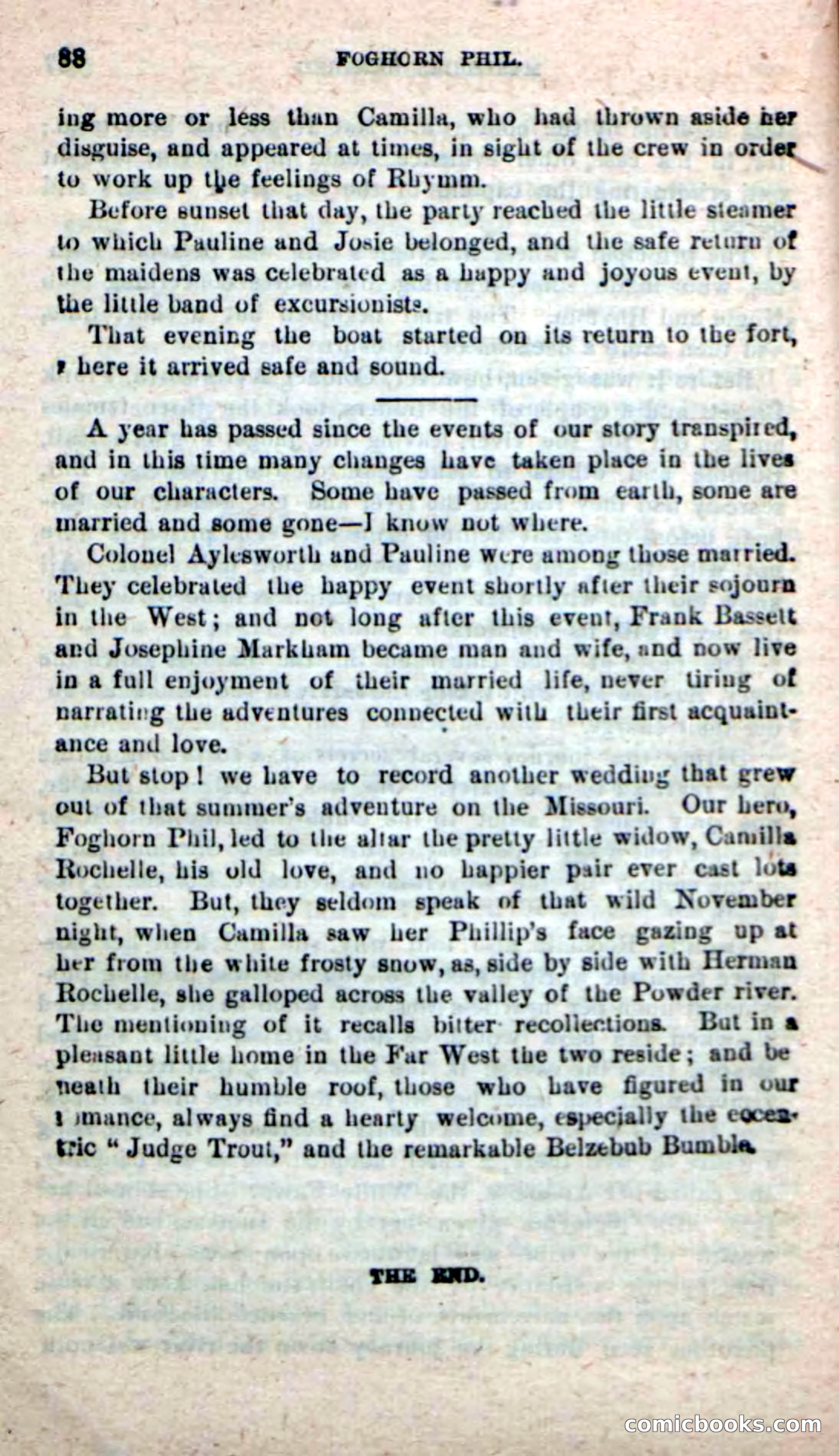 Beadle's New Dime Novels: Foghorn Phil — page 84 of 120