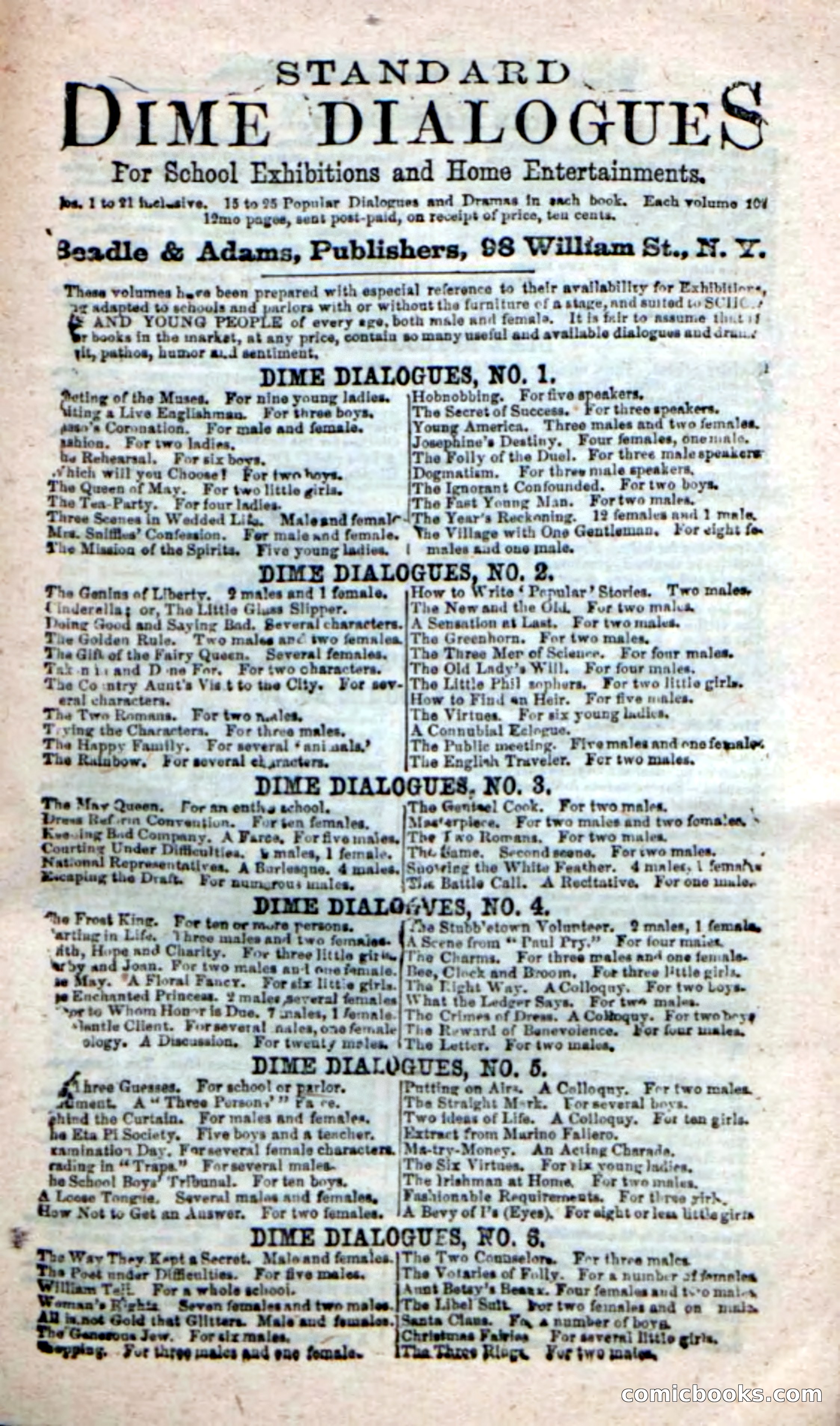 Beadle's New Dime Novels: Foghorn Phil — page 89 of 120