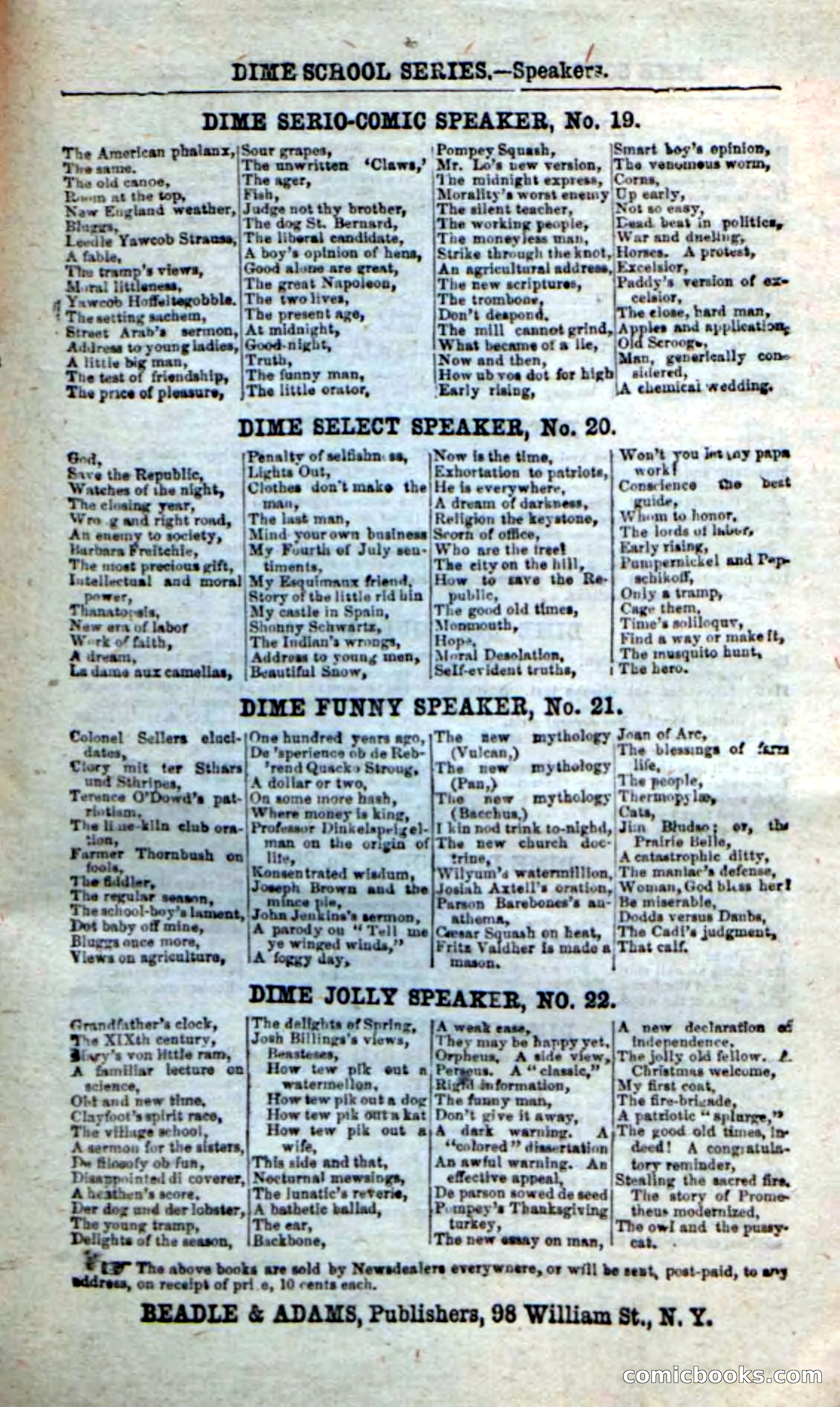 Beadle's New Dime Novels: Foghorn Phil — page 97 of 120