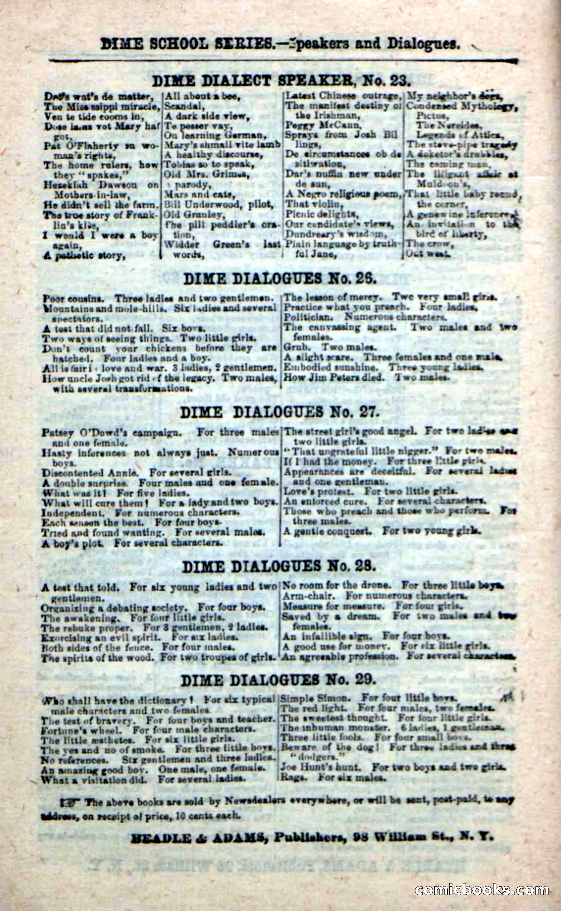 Beadle's New Dime Novels: Foghorn Phil — page 98 of 120