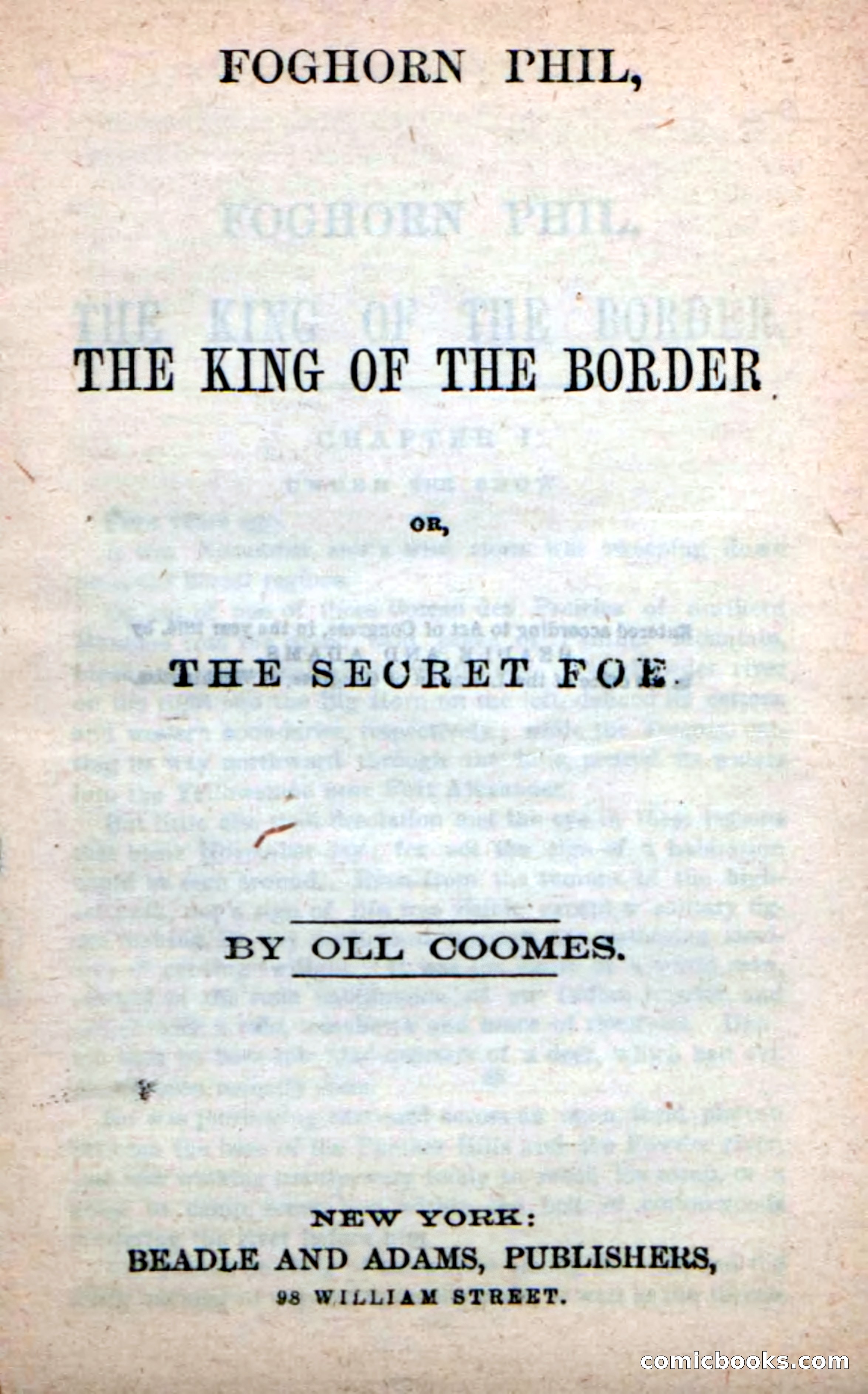 Beadle's New Dime Novels: Foghorn Phil — page 103 of 120