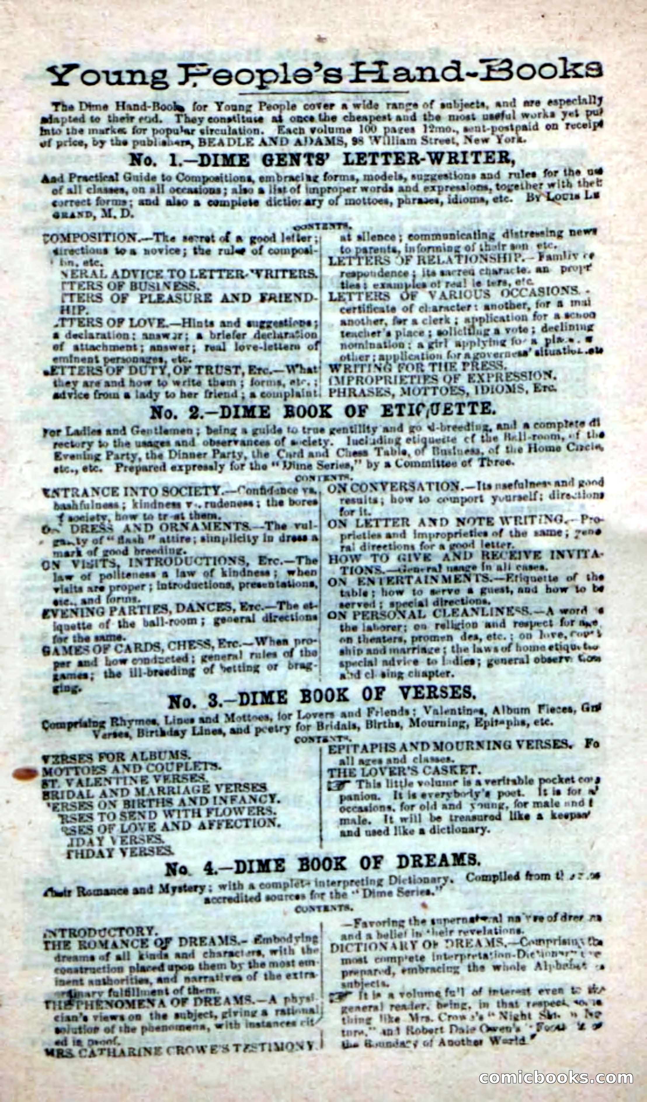Beadle's New Dime Novels: Foghorn Phil — page 105 of 120