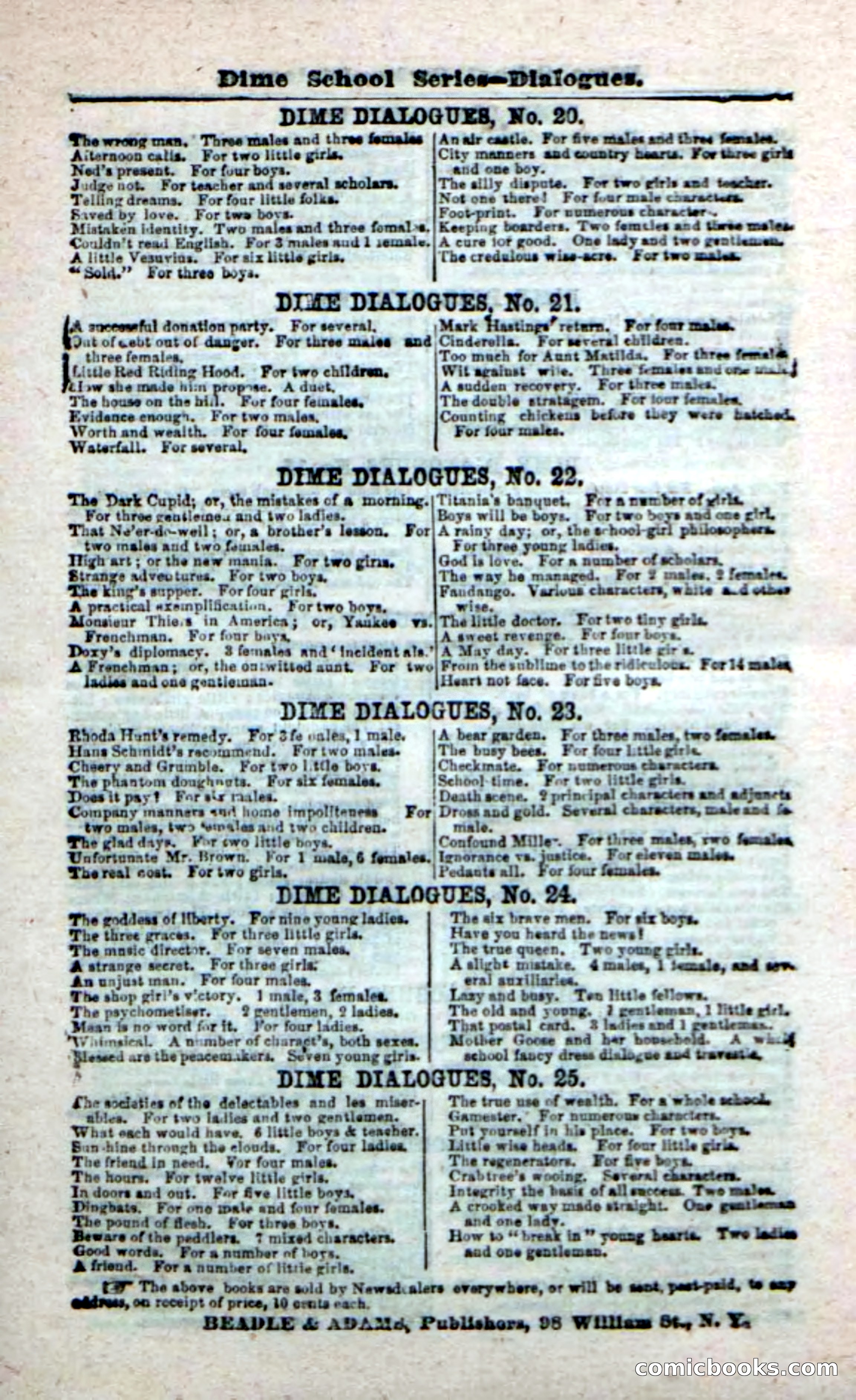 Beadle's New Dime Novels: Foghorn Phil — page 112 of 120