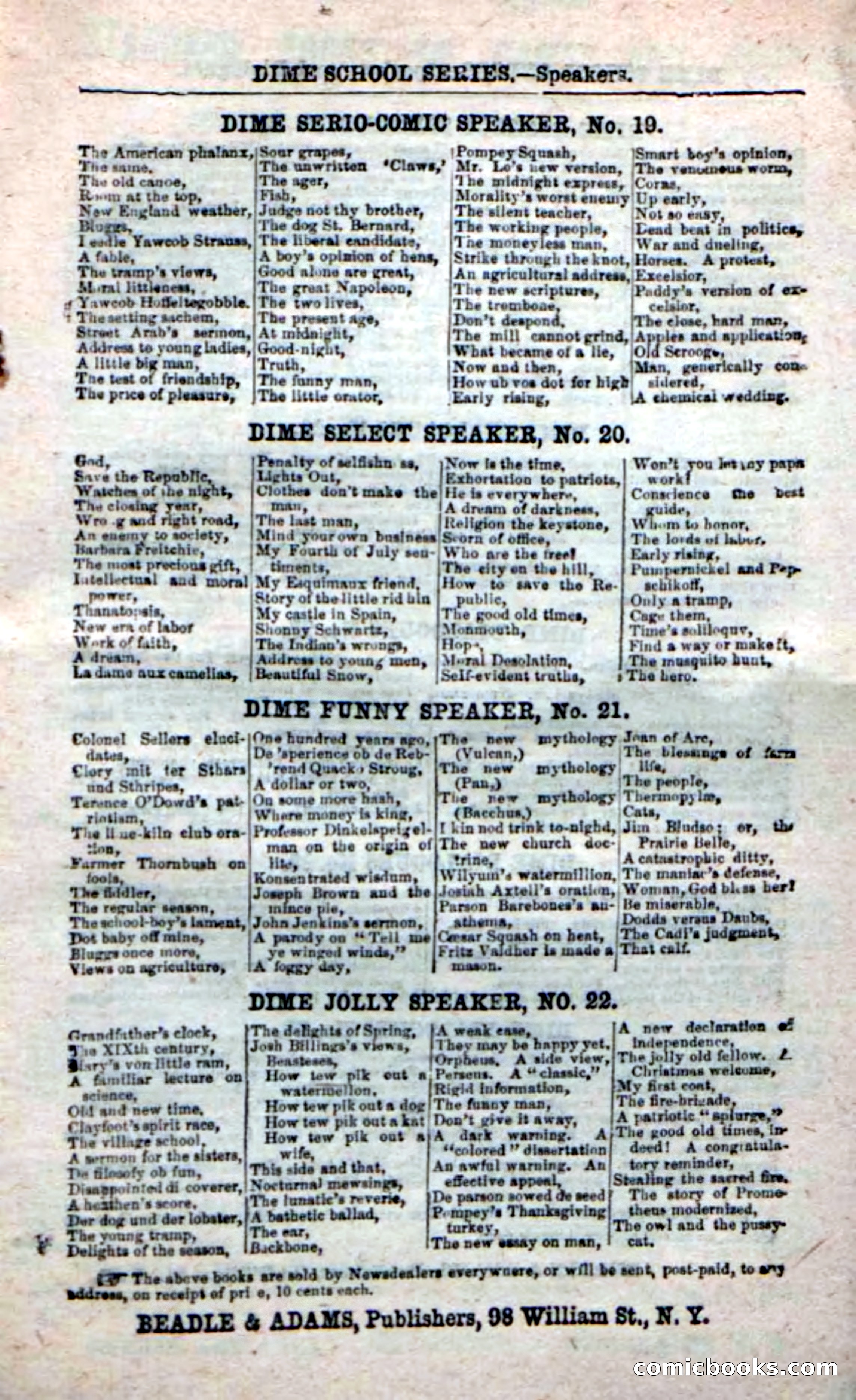 Beadle's New Dime Novels: Foghorn Phil — page 117 of 120