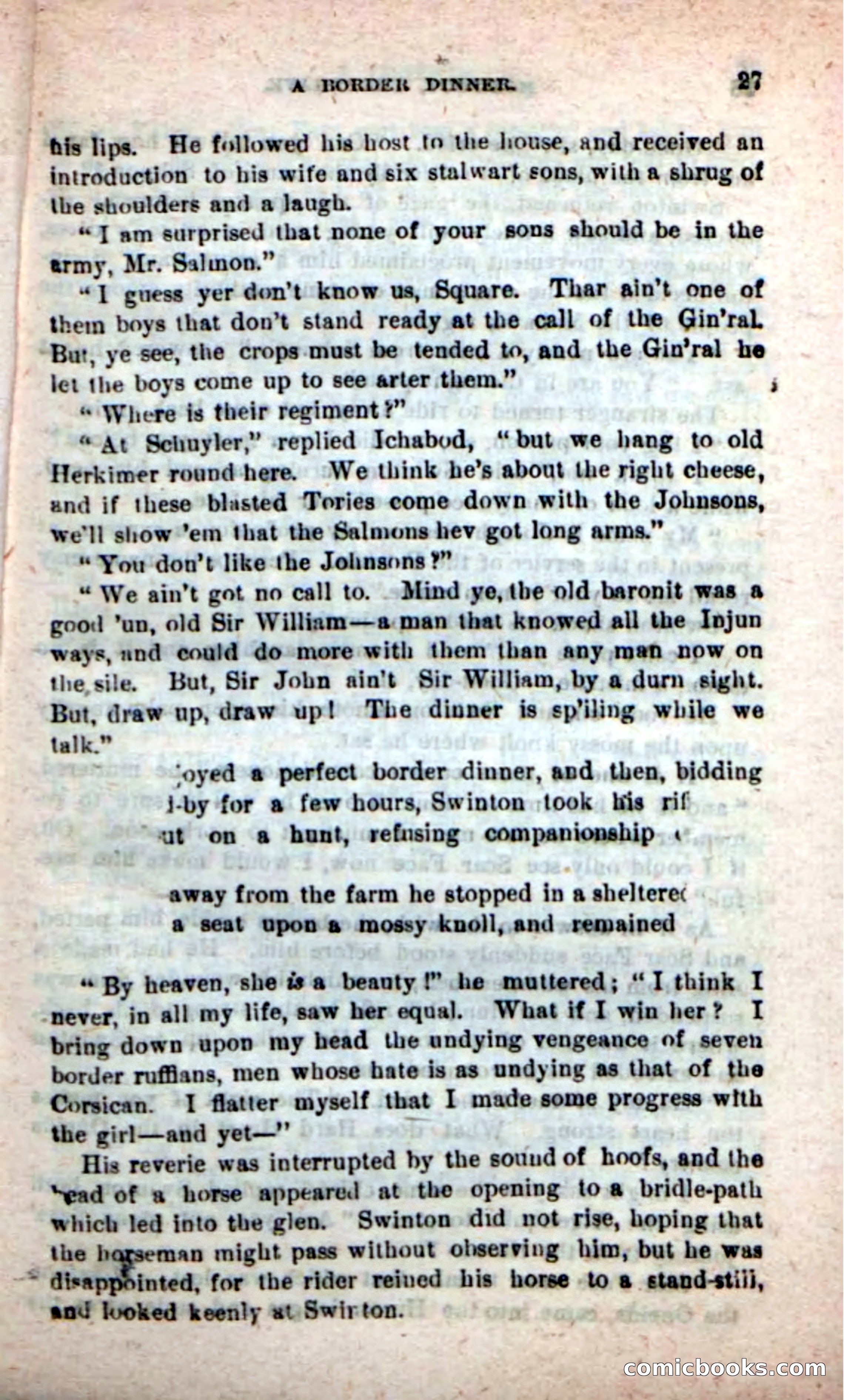 Beadle's New Dime Novels: Mossfoot, the Brave — page 23 of 100