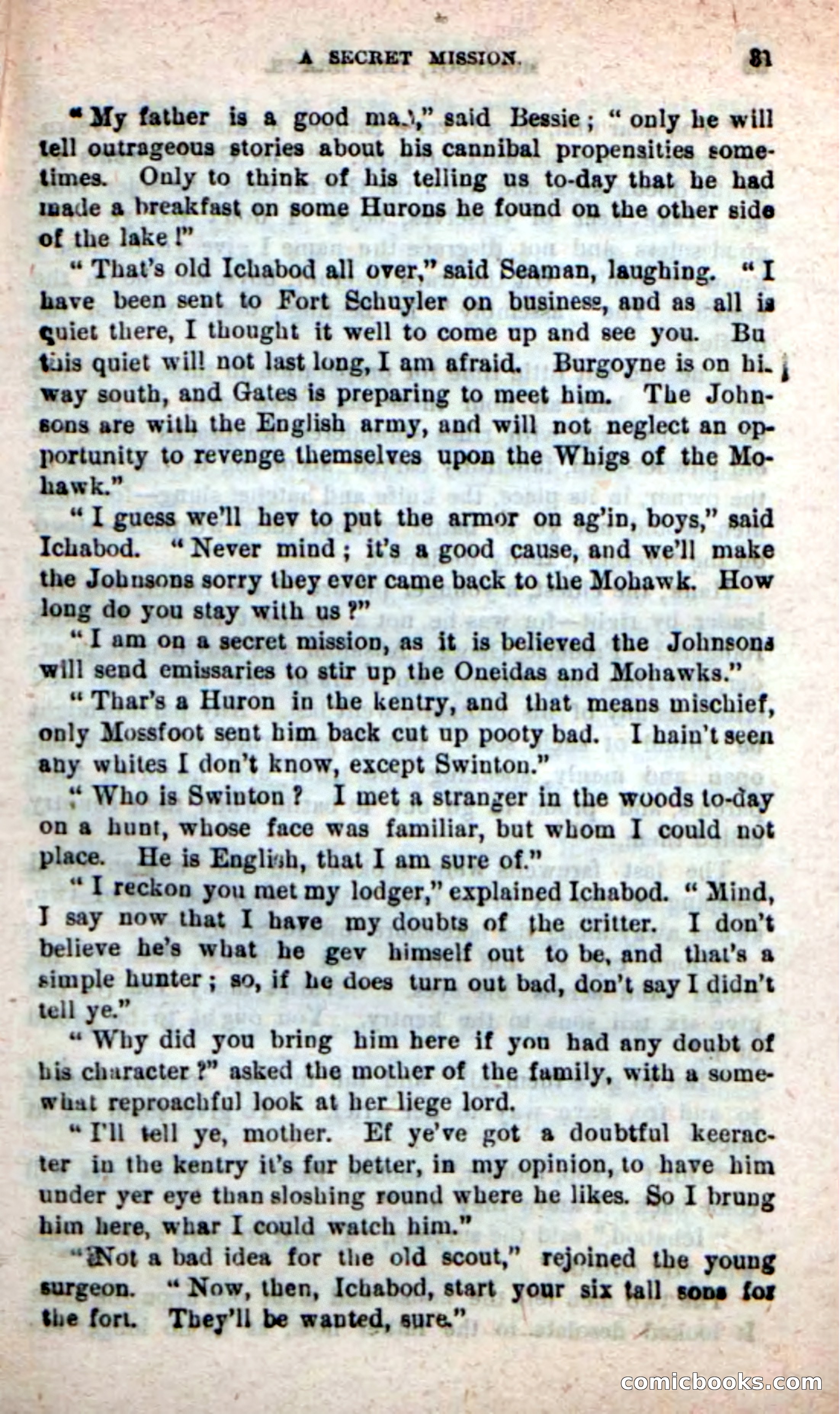 Beadle's New Dime Novels: Mossfoot, the Brave — page 27 of 100