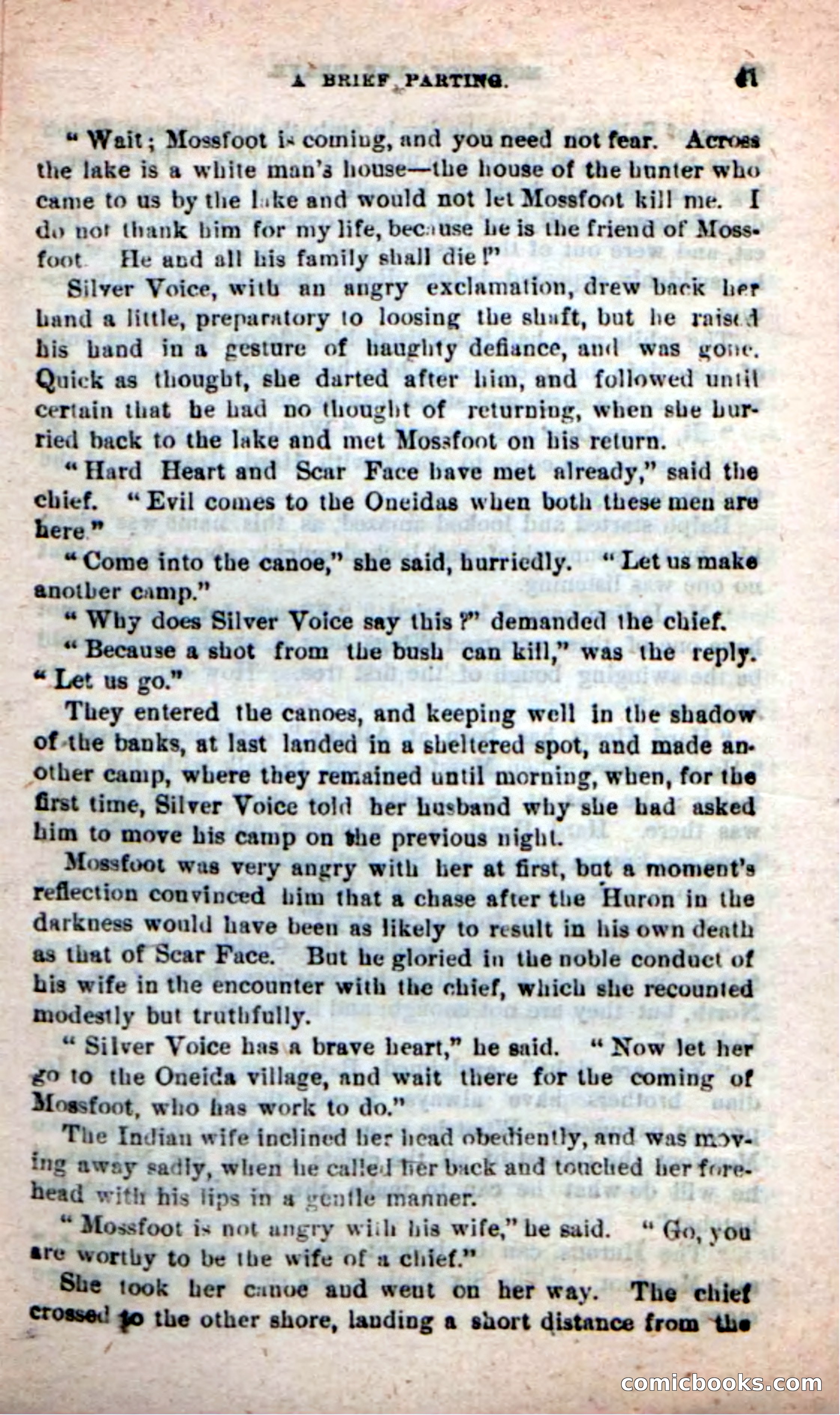 Beadle's New Dime Novels: Mossfoot, the Brave — page 37 of 100