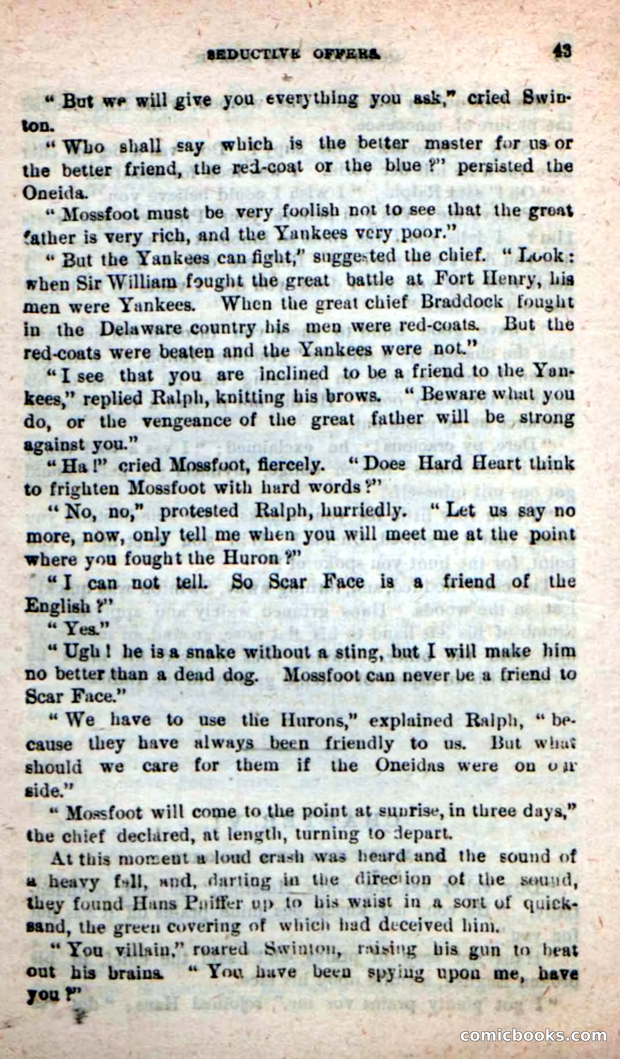Beadle's New Dime Novels: Mossfoot, the Brave — page 39 of 100