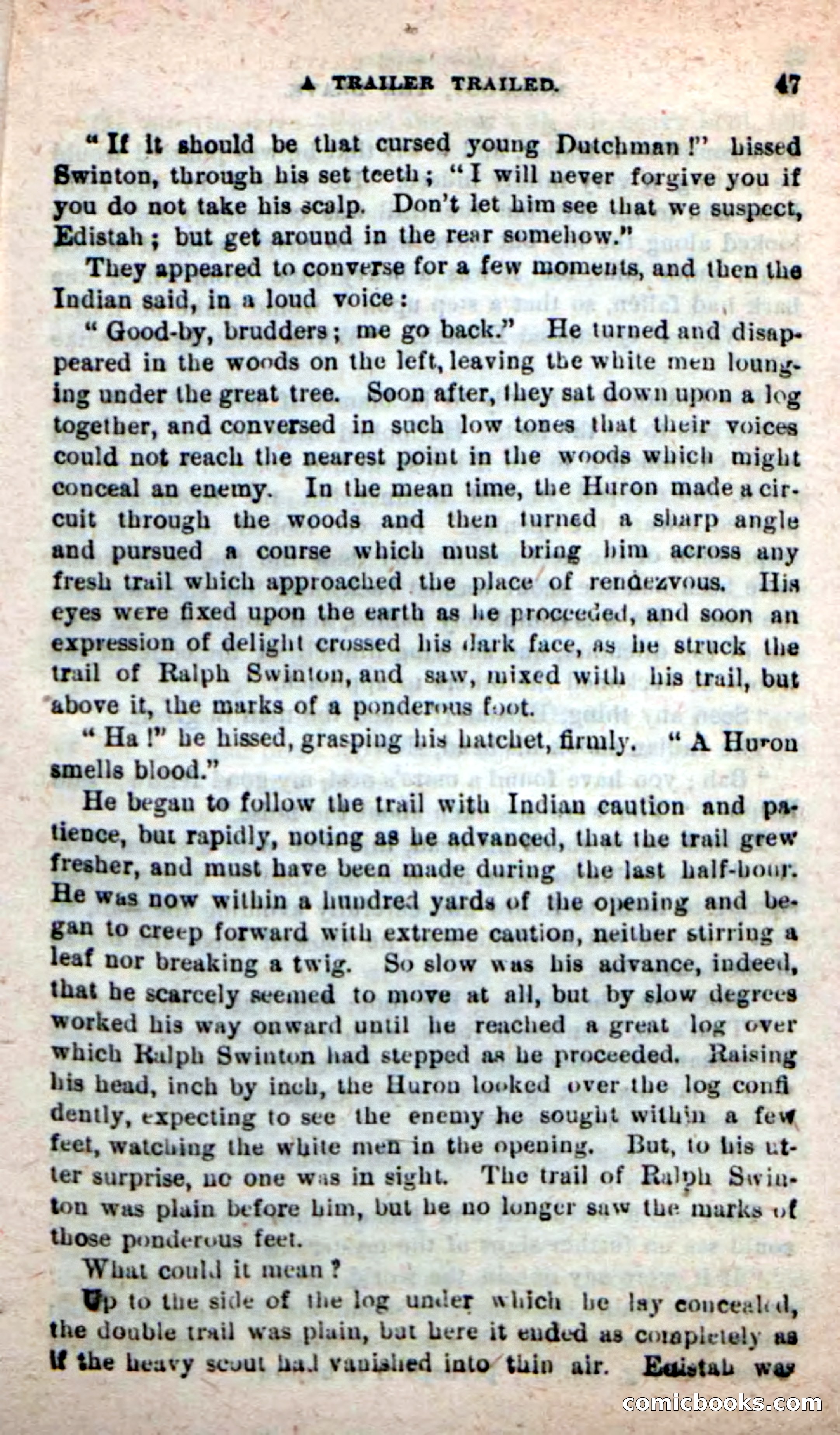 Beadle's New Dime Novels: Mossfoot, the Brave — page 43 of 100