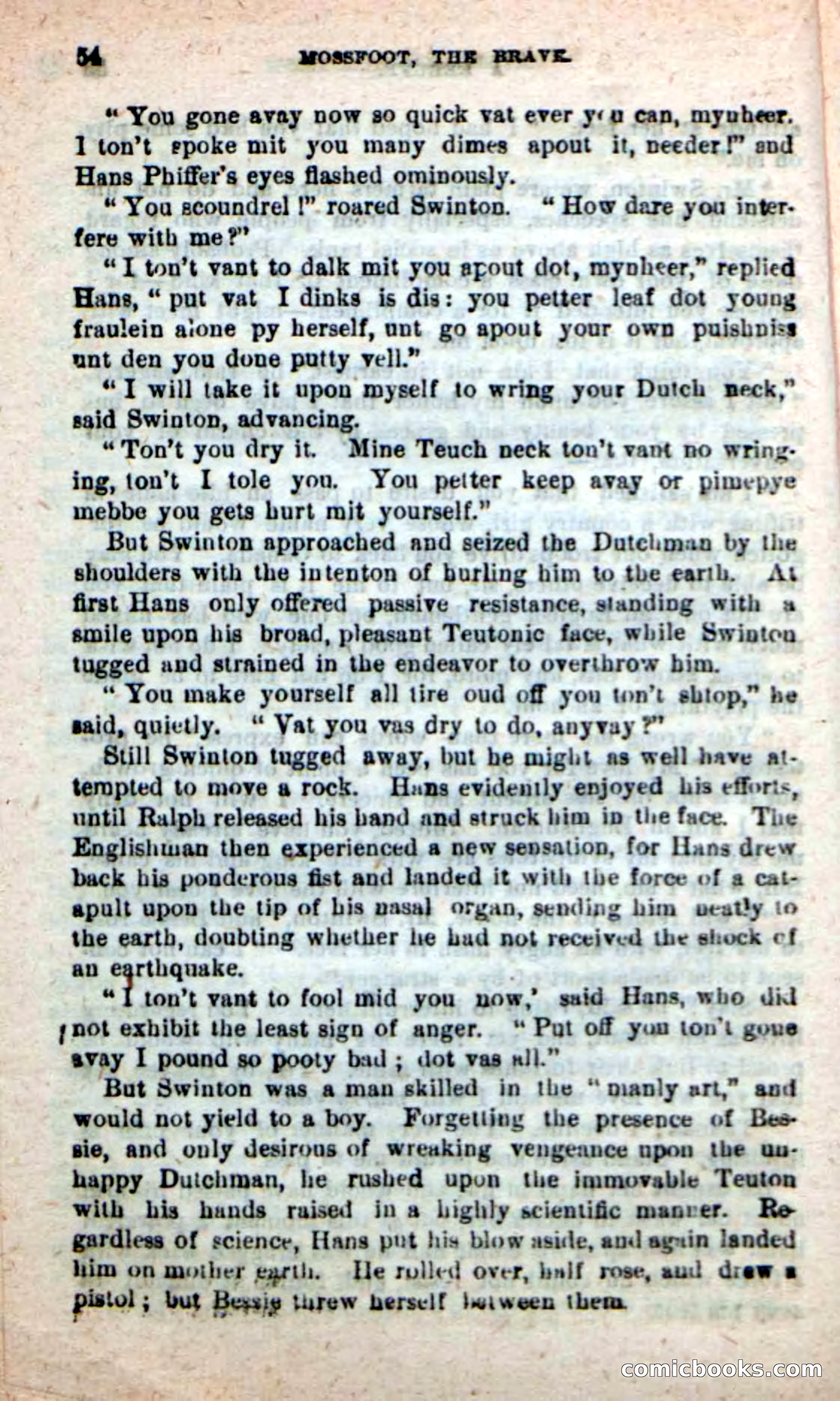 Beadle's New Dime Novels: Mossfoot, the Brave — page 50 of 100
