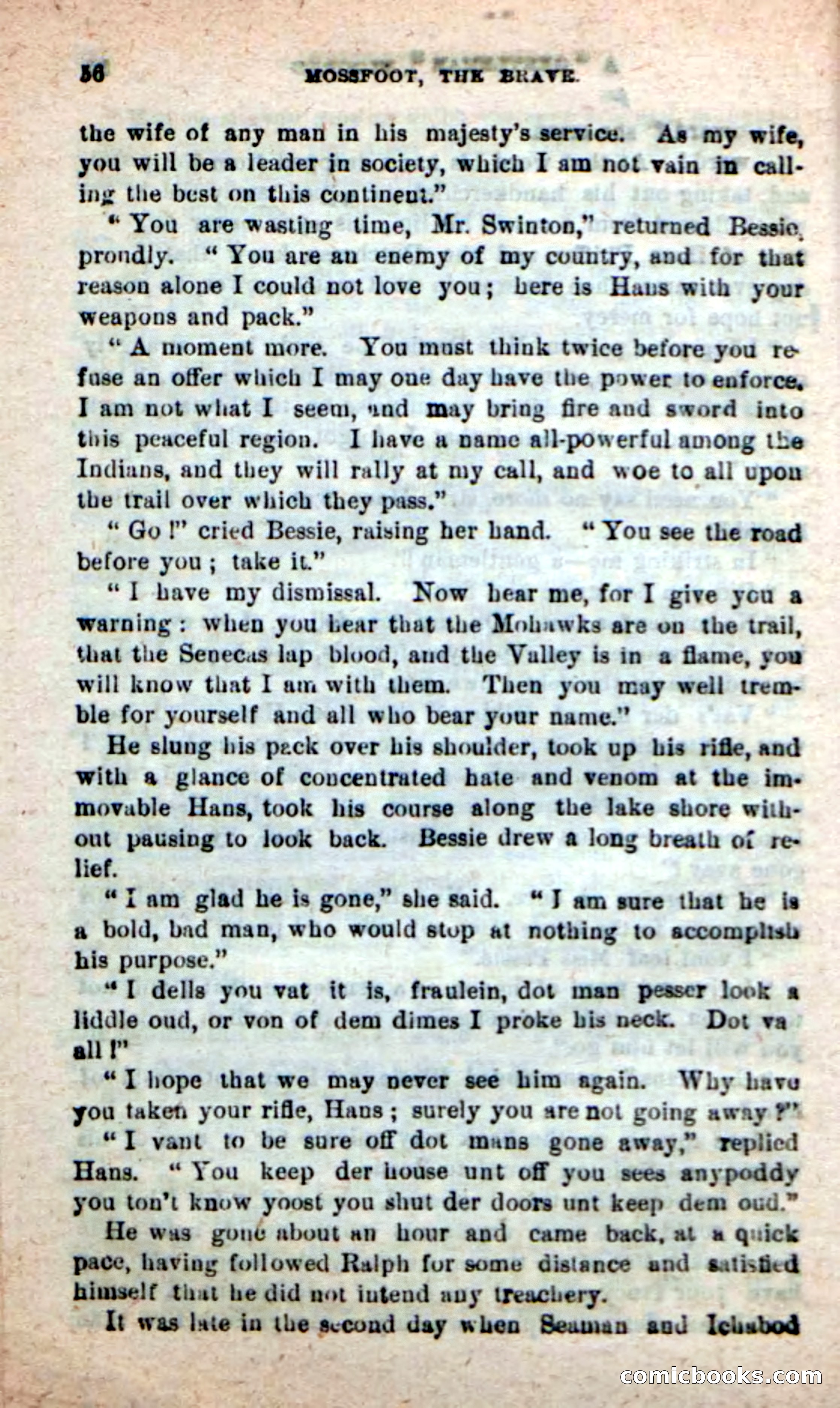 Beadle's New Dime Novels: Mossfoot, the Brave — page 52 of 100