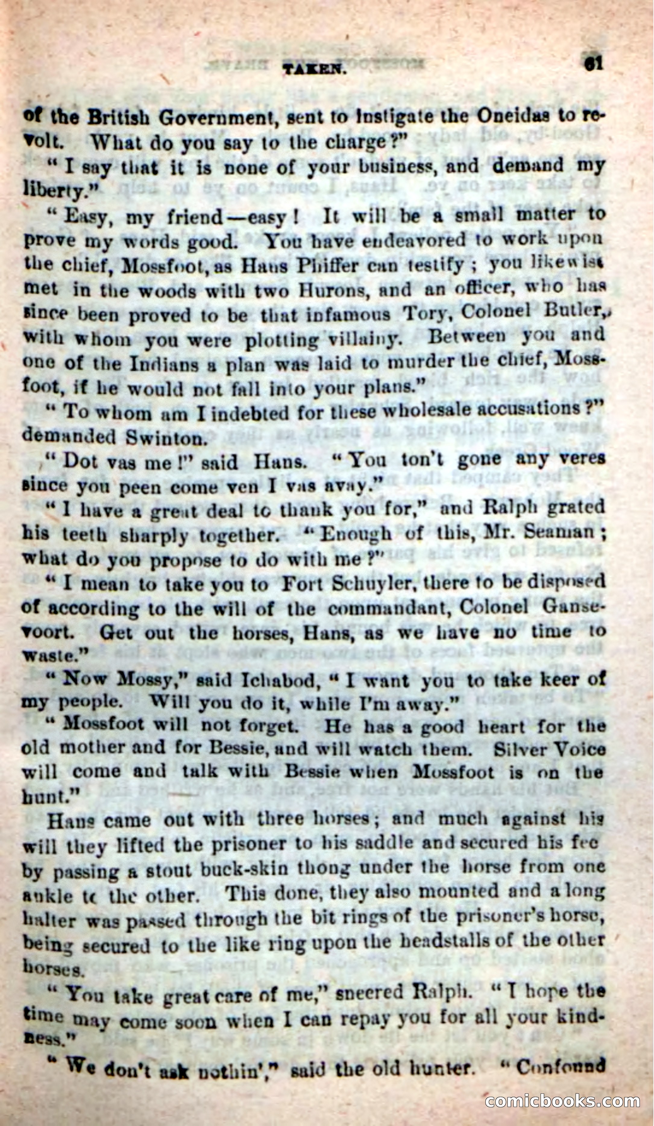 Beadle's New Dime Novels: Mossfoot, the Brave — page 57 of 100