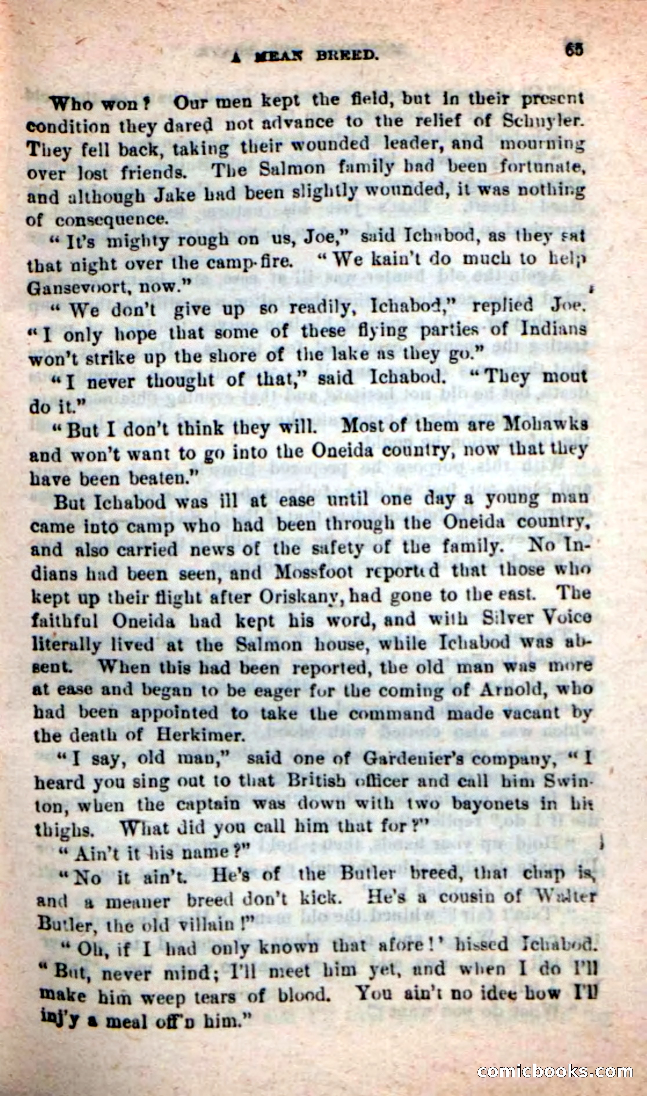 Beadle's New Dime Novels: Mossfoot, the Brave — page 61 of 100