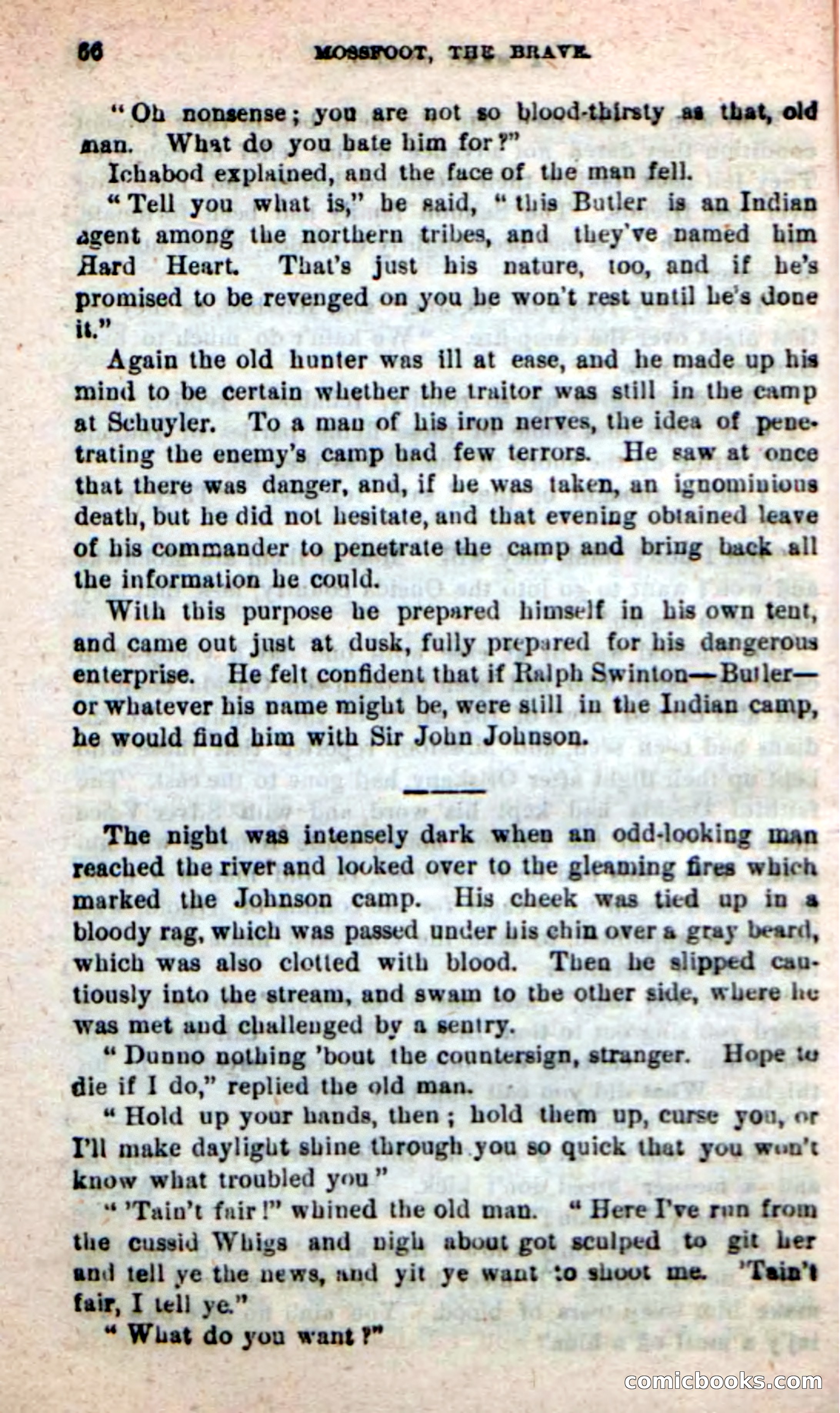 Beadle's New Dime Novels: Mossfoot, the Brave — page 62 of 100