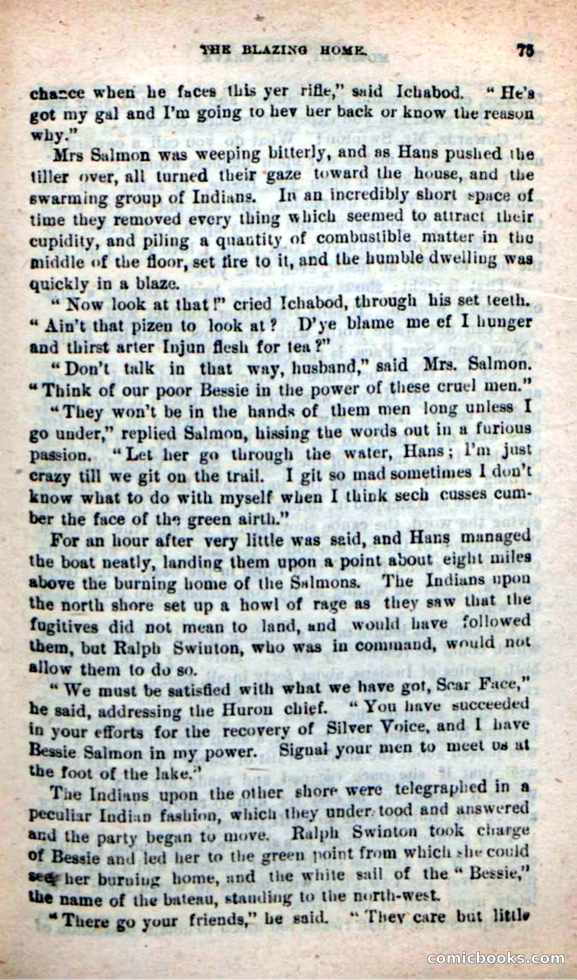 Beadle's New Dime Novels: Mossfoot, the Brave — page 71 of 100