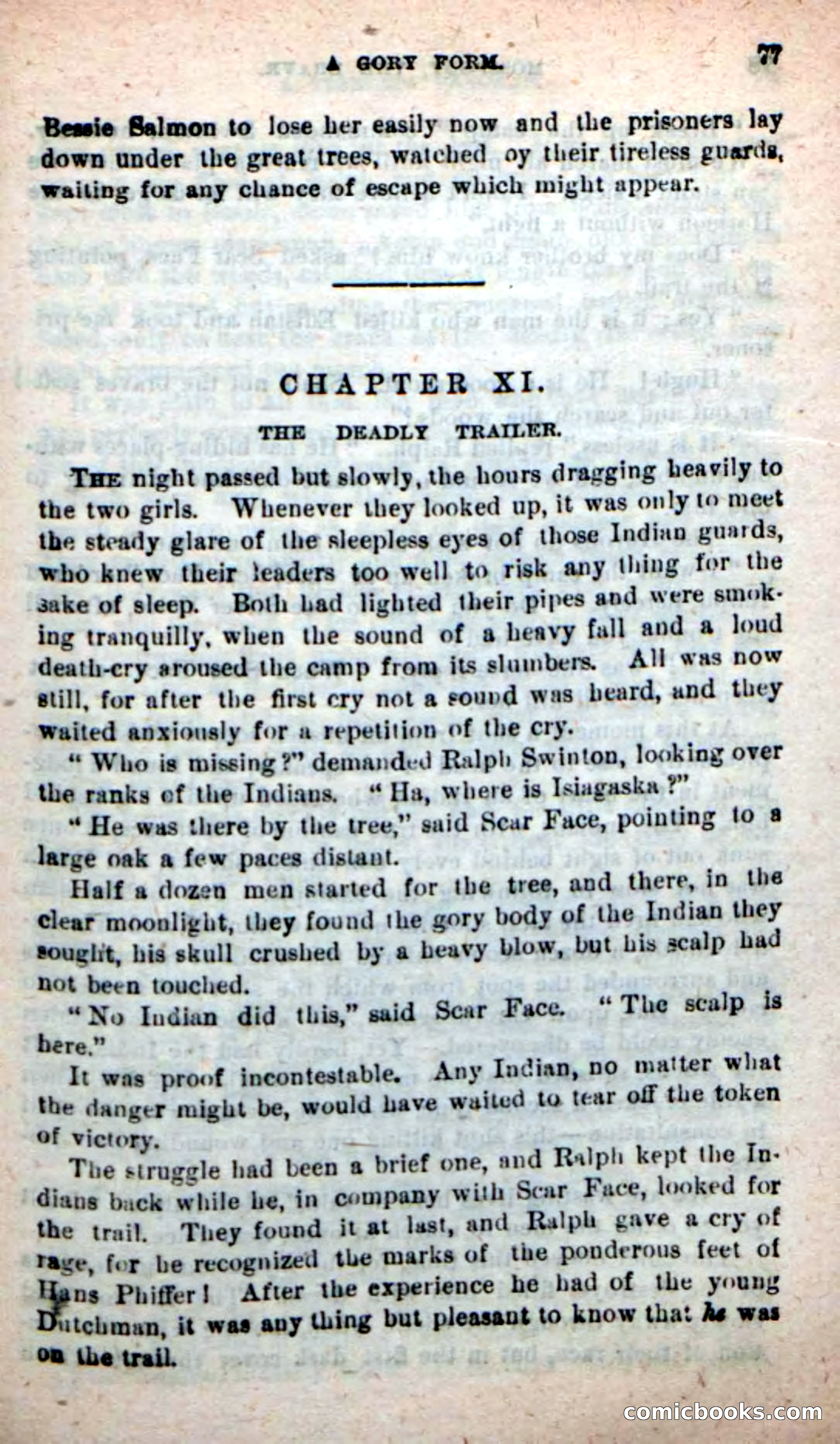 Beadle's New Dime Novels: Mossfoot, the Brave — page 73 of 100