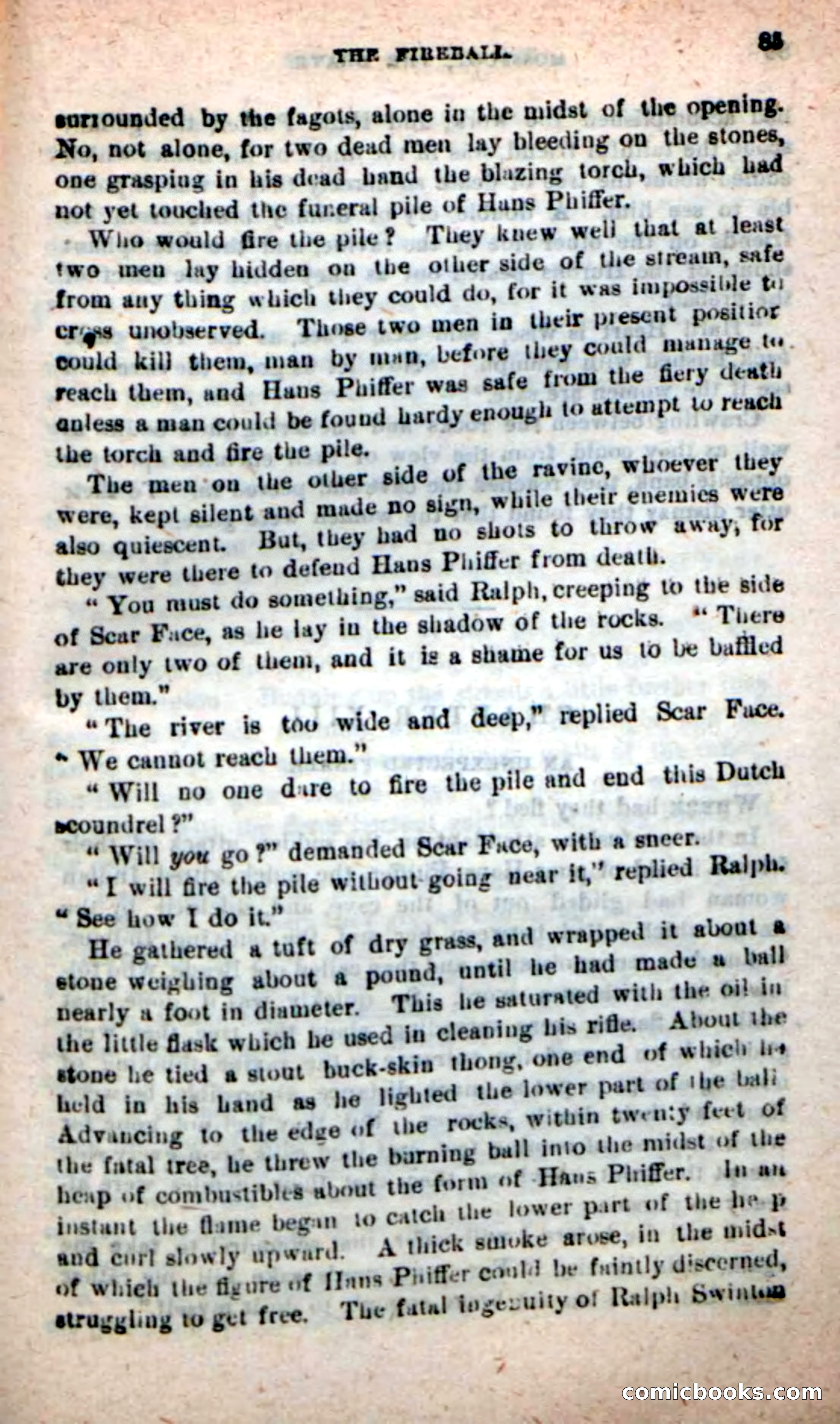 Beadle's New Dime Novels: Mossfoot, the Brave — page 81 of 100