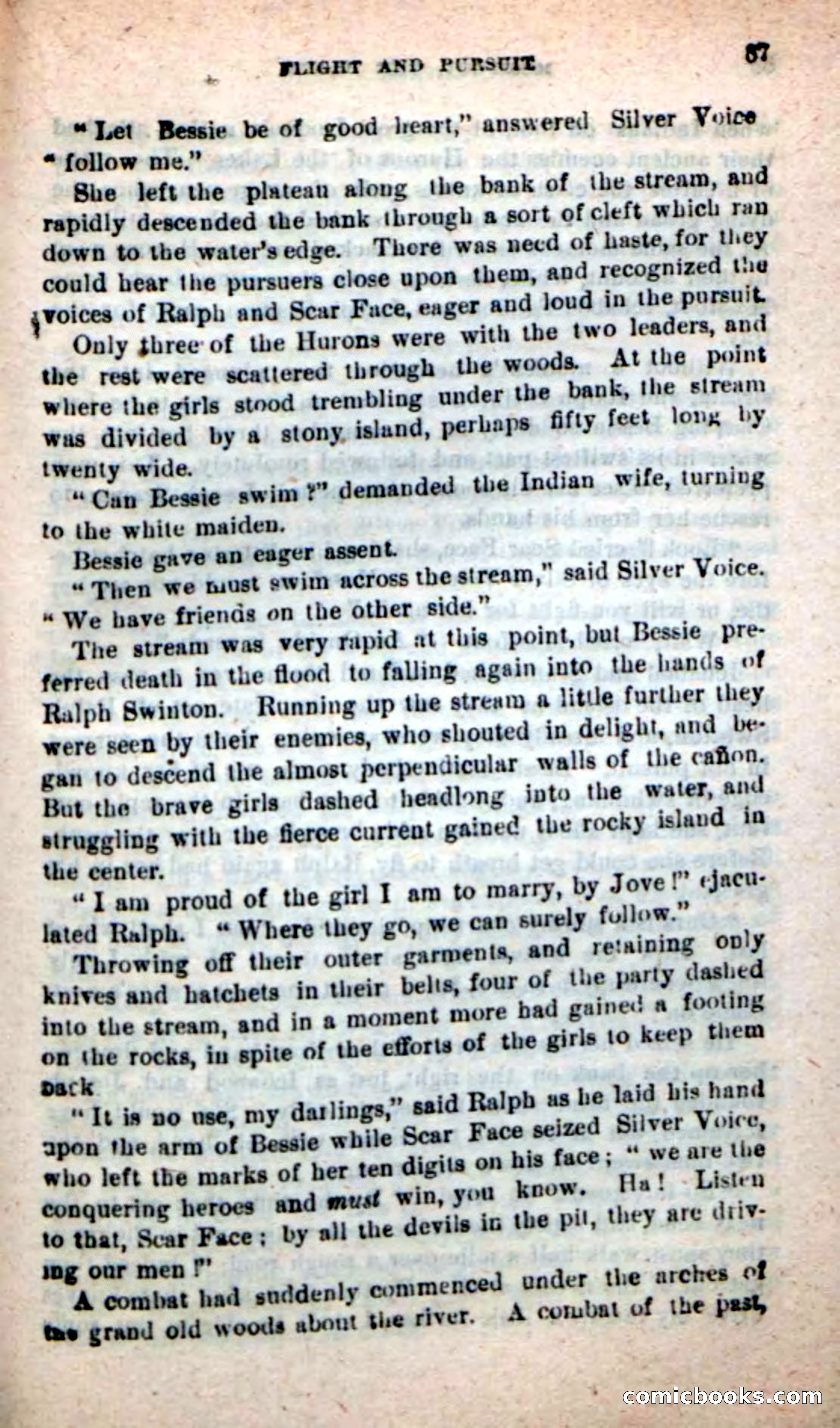 Beadle's New Dime Novels: Mossfoot, the Brave — page 83 of 100