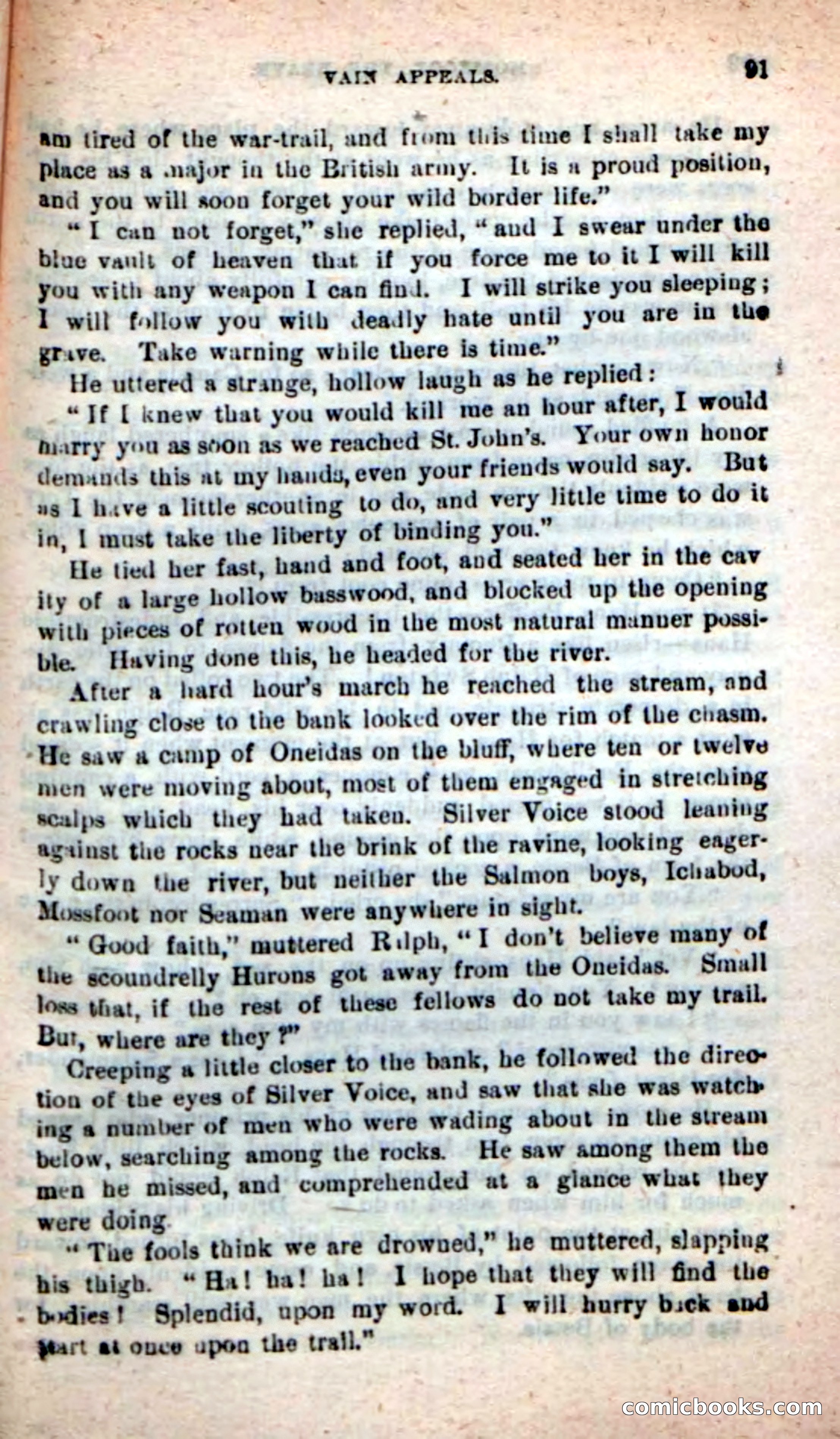 Beadle's New Dime Novels: Mossfoot, the Brave — page 87 of 100