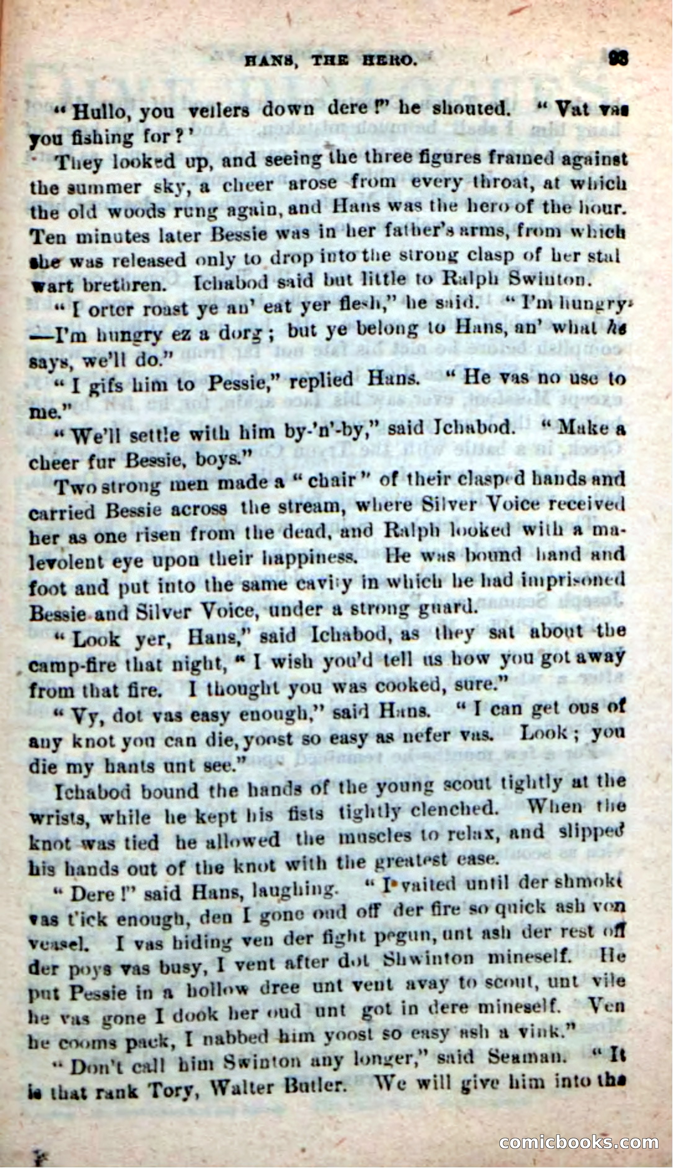 Beadle's New Dime Novels: Mossfoot, the Brave — page 89 of 100
