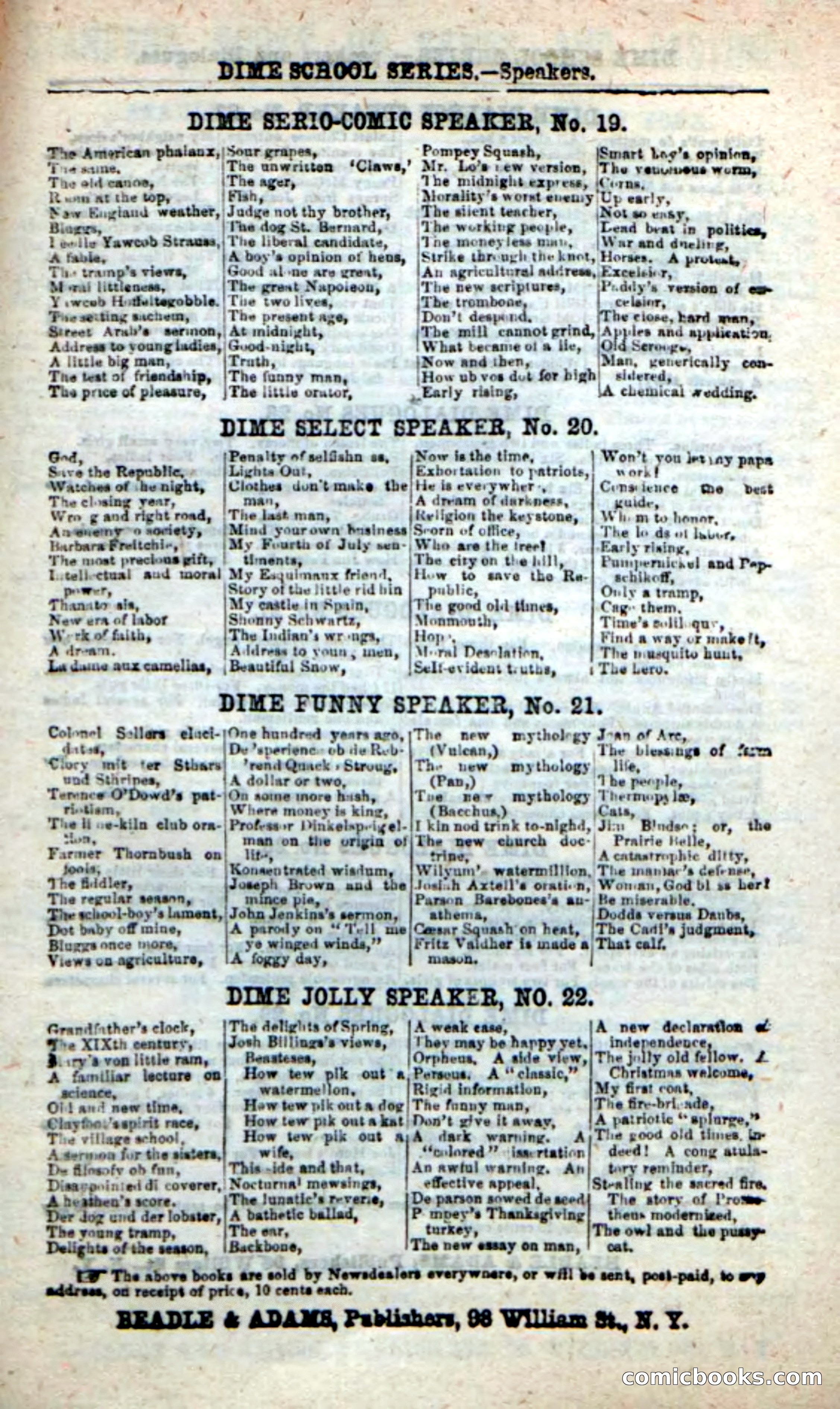 Beadle's New Dime Novels: Mossfoot, the Brave — page 97 of 100