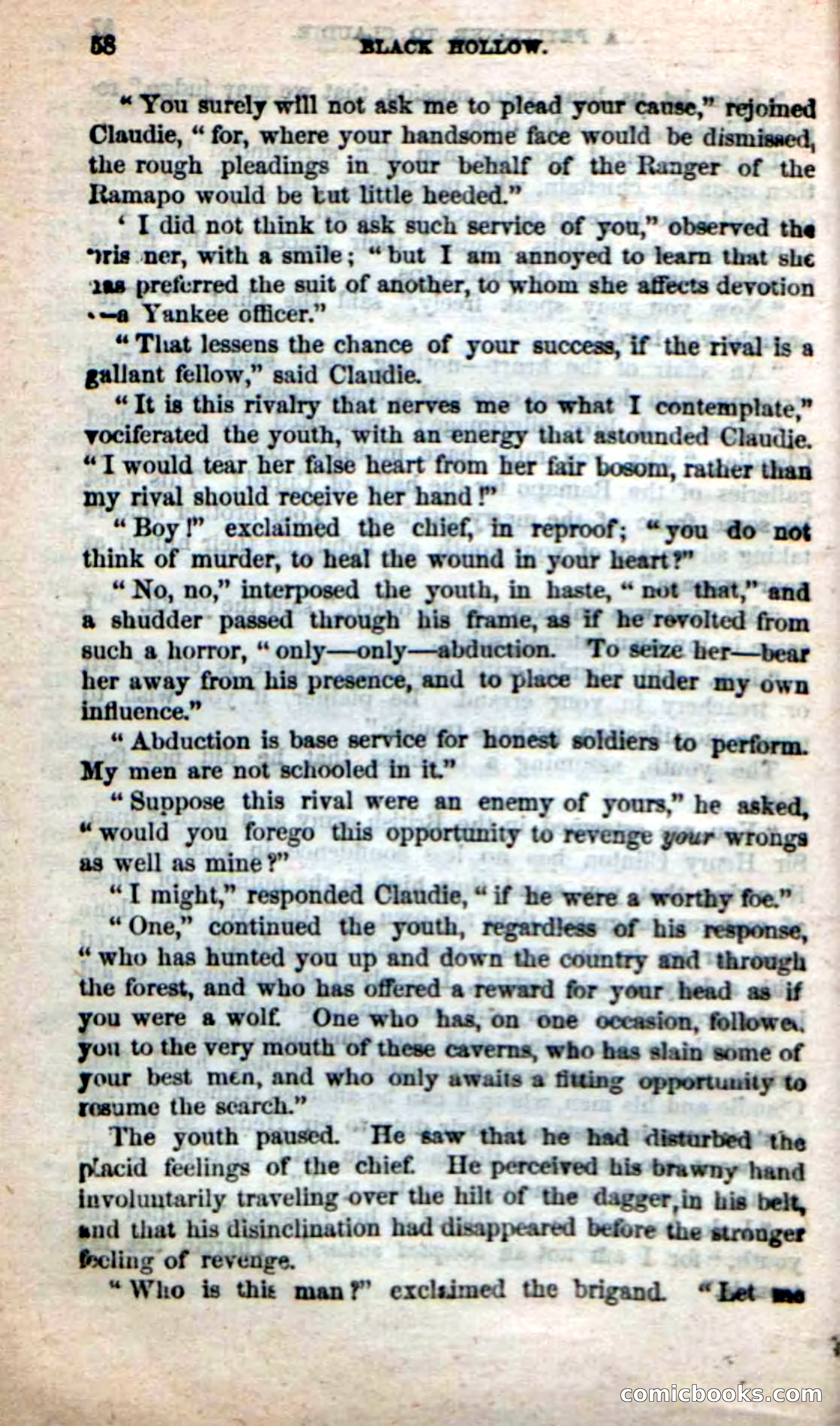 Beadle's New Dime Novels: The Dragon's Bride — page 54 of 111