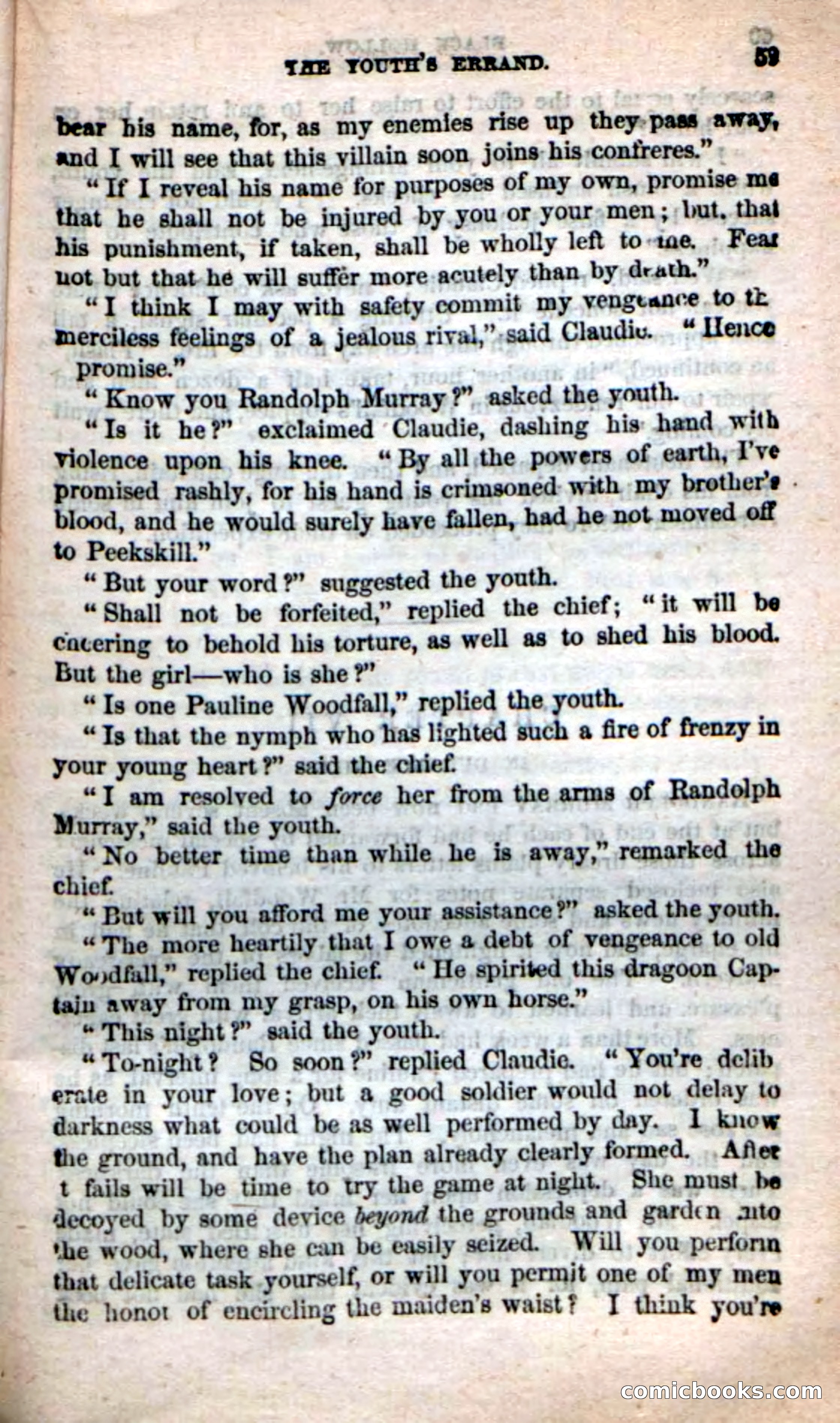 Beadle's New Dime Novels: The Dragon's Bride — page 55 of 111