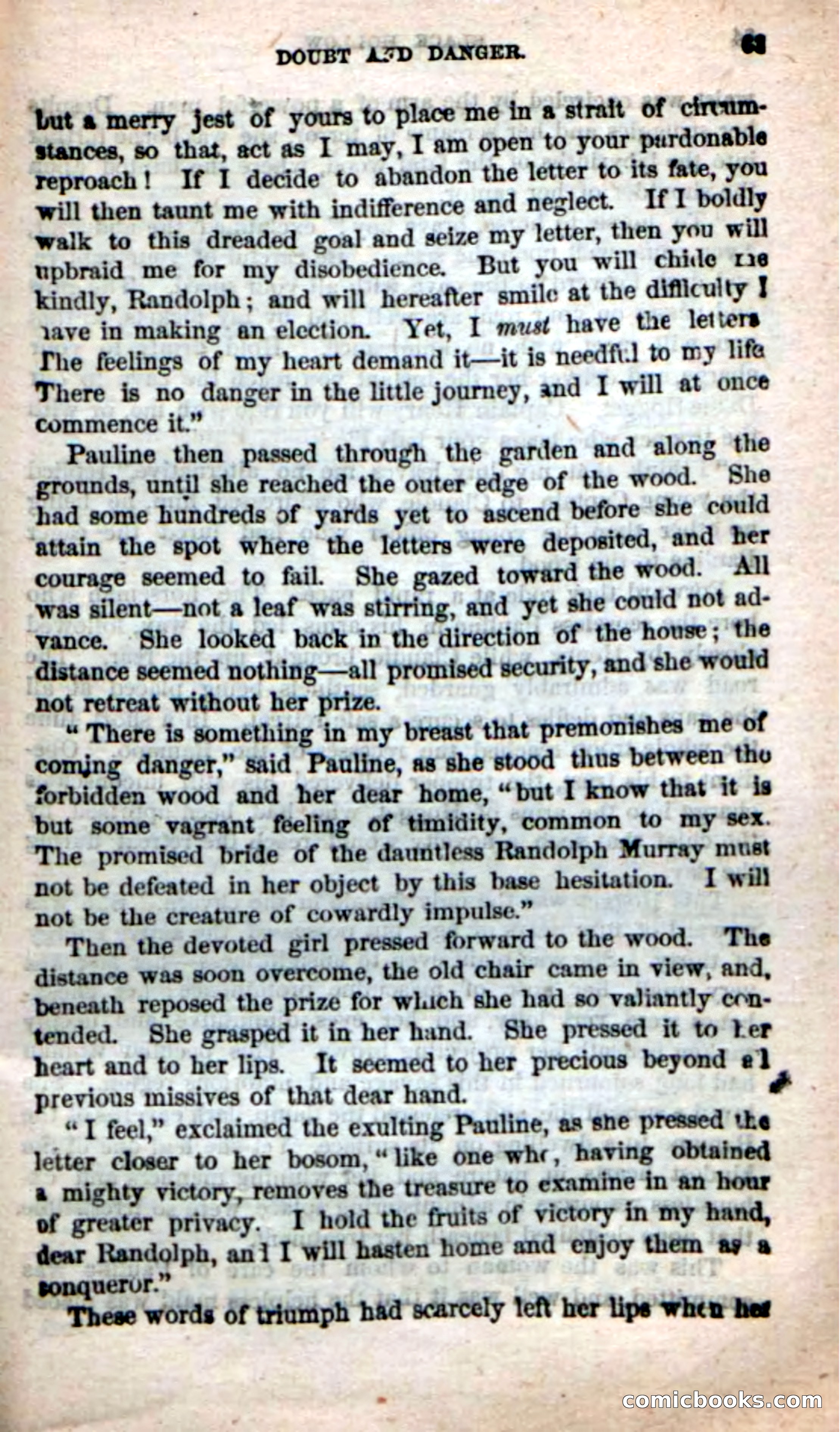Beadle's New Dime Novels: The Dragon's Bride — page 59 of 111