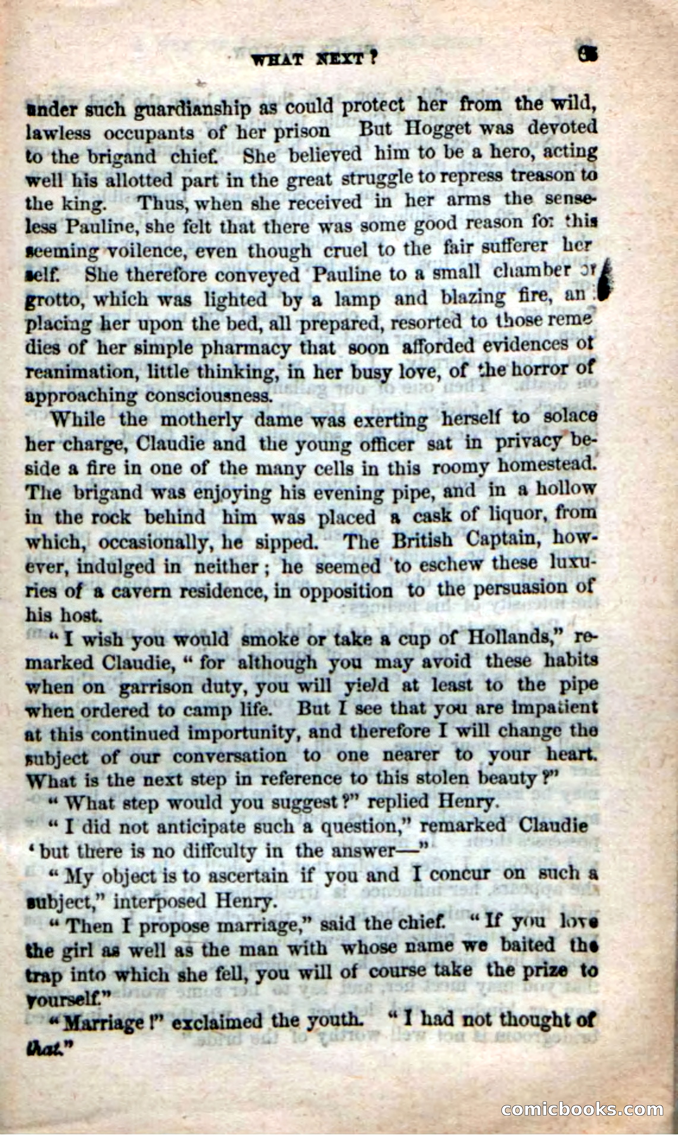 Beadle's New Dime Novels: The Dragon's Bride — page 61 of 111
