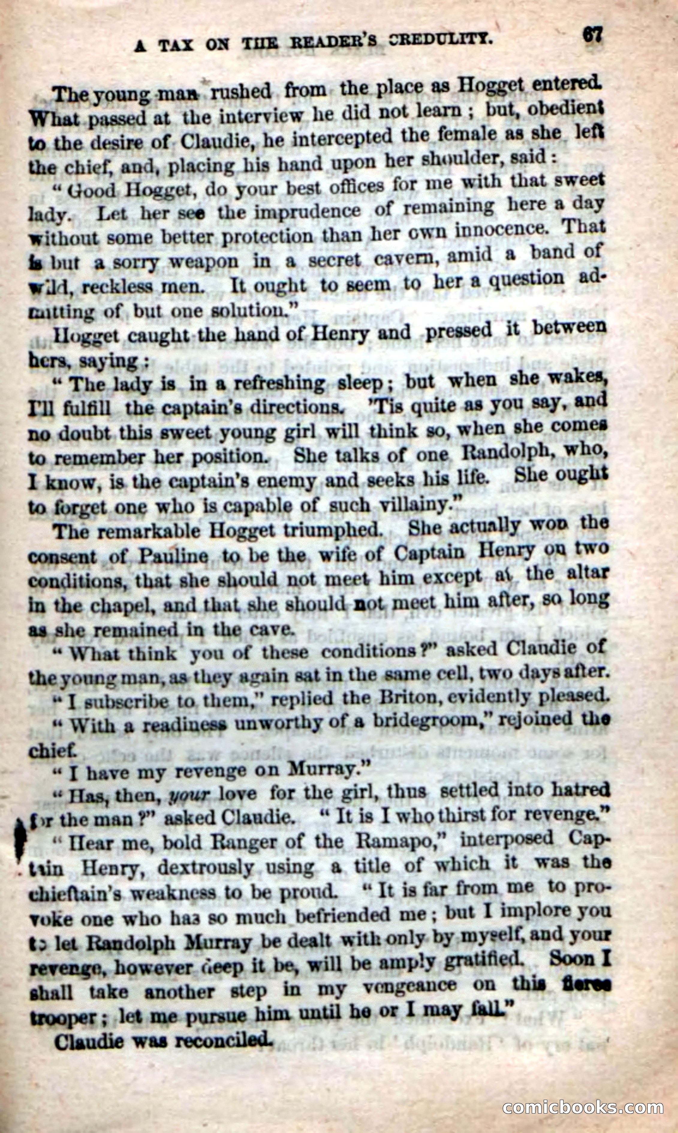 Beadle's New Dime Novels: The Dragon's Bride — page 63 of 111