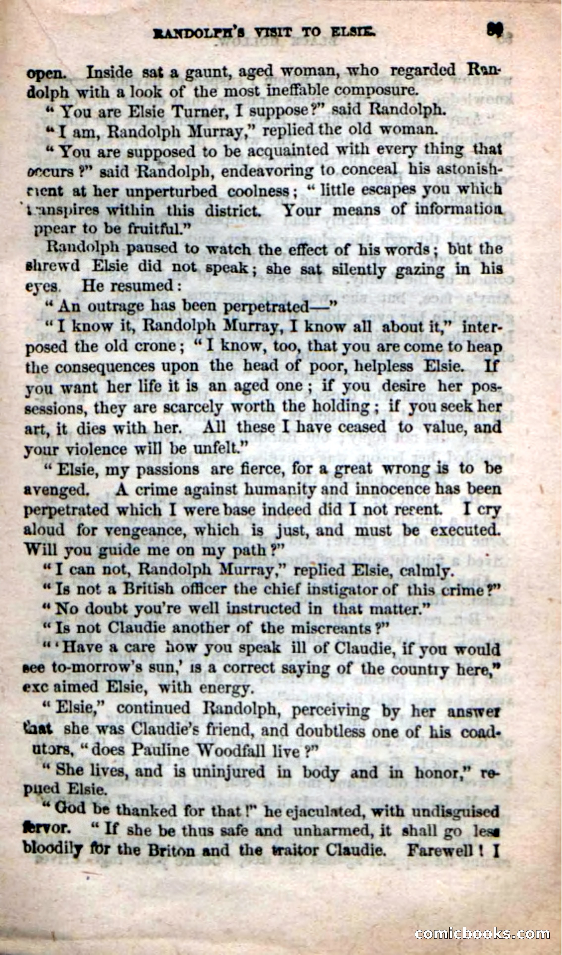 Beadle's New Dime Novels: The Dragon's Bride — page 85 of 111