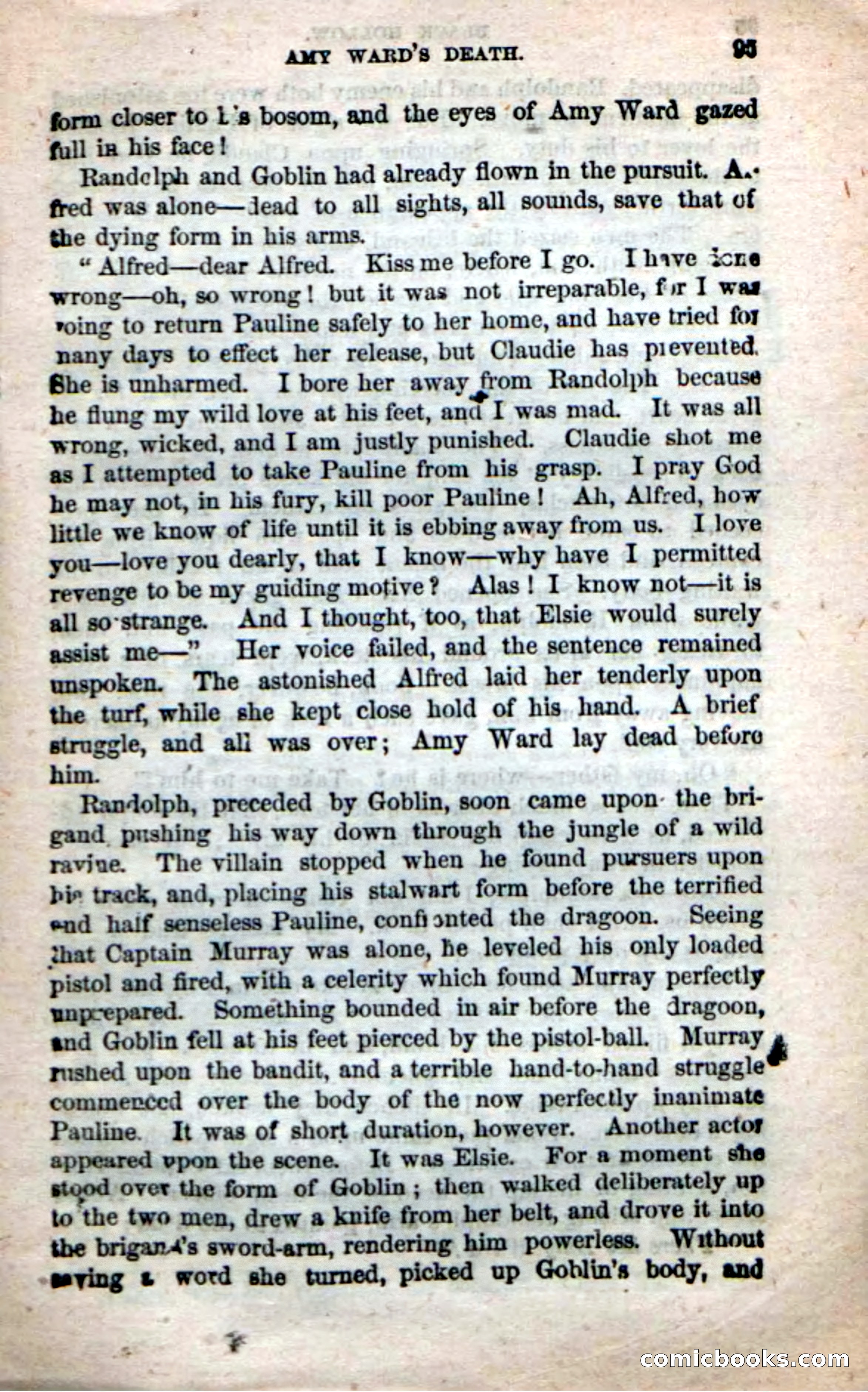 Beadle's New Dime Novels: The Dragon's Bride — page 91 of 111